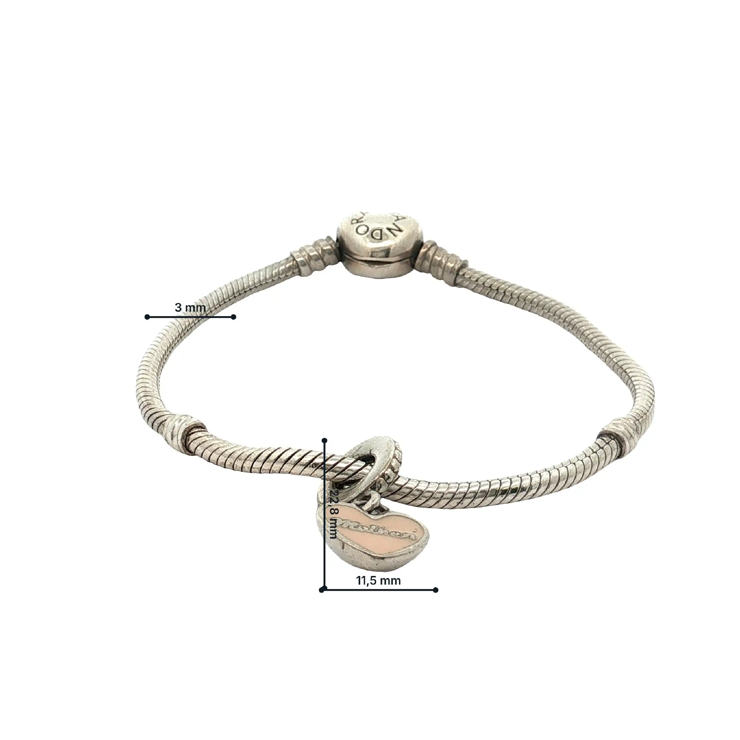 Armband Pandora mit Charm "Mother" Armband Pandora mit Charm "Mother"