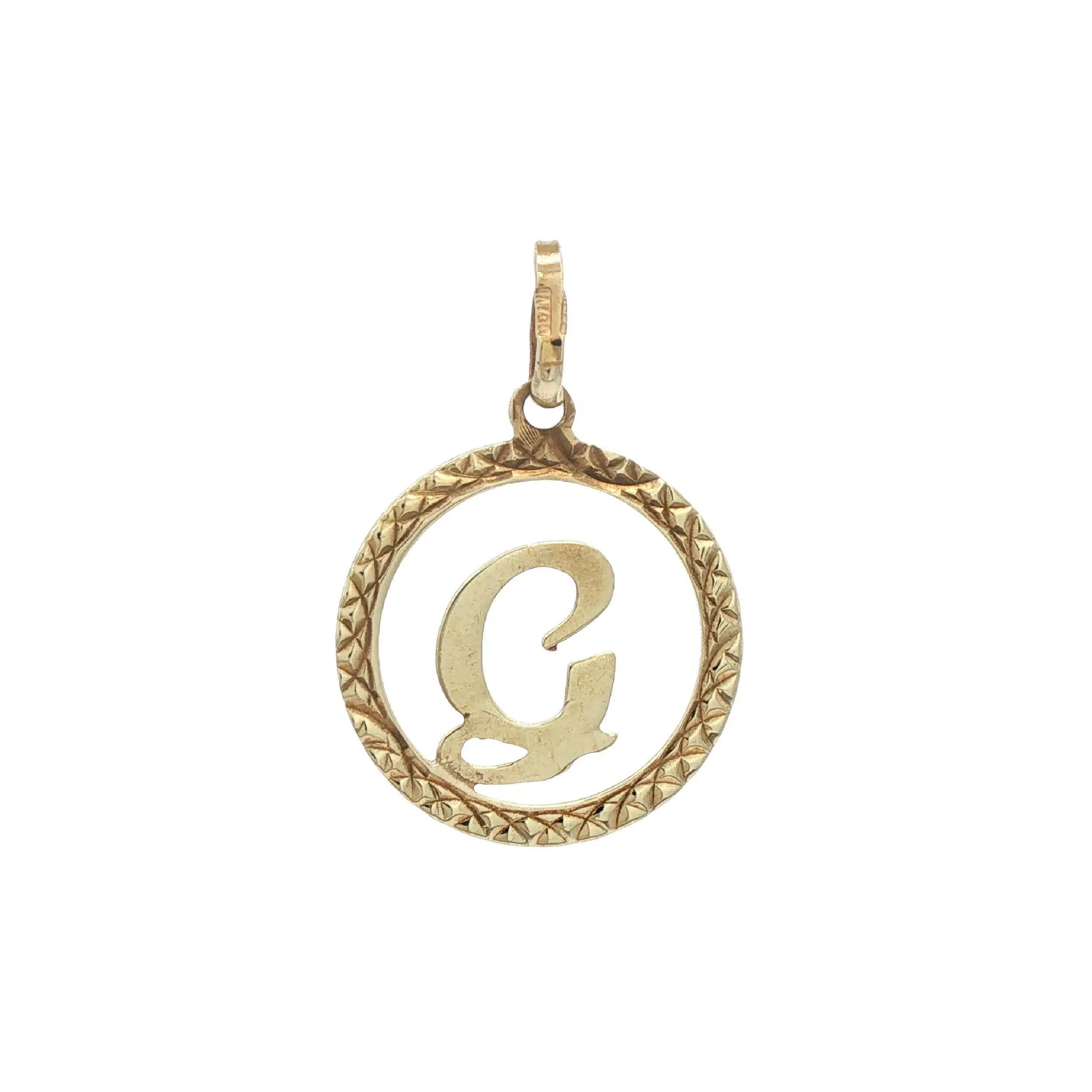 Anhänger Gelbgold G