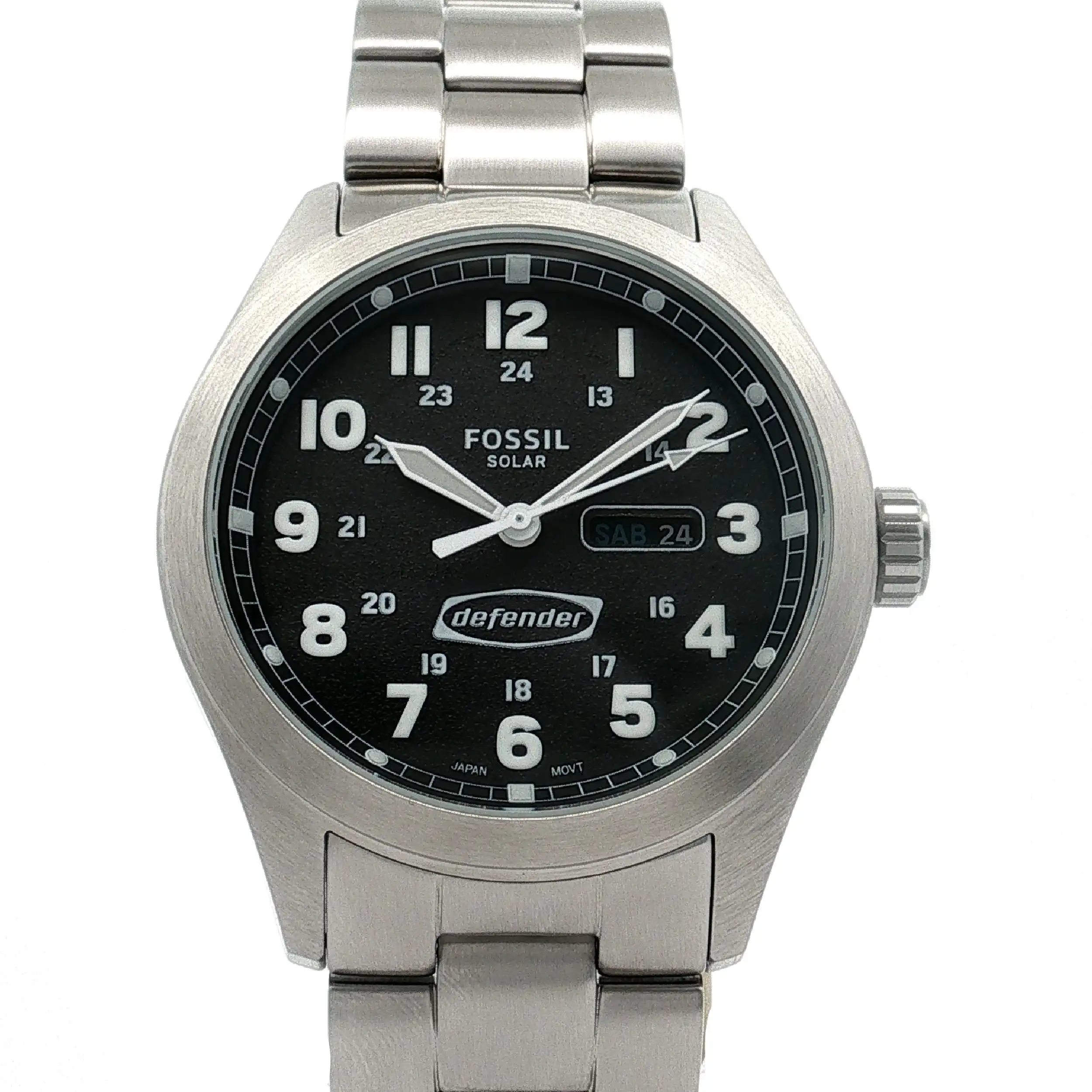 Herrenuhr Fossil Solar Quarz Defender FS5976 mit Box Herrenuhr Fossil Solar Quarz Defender FS5976 mit Box