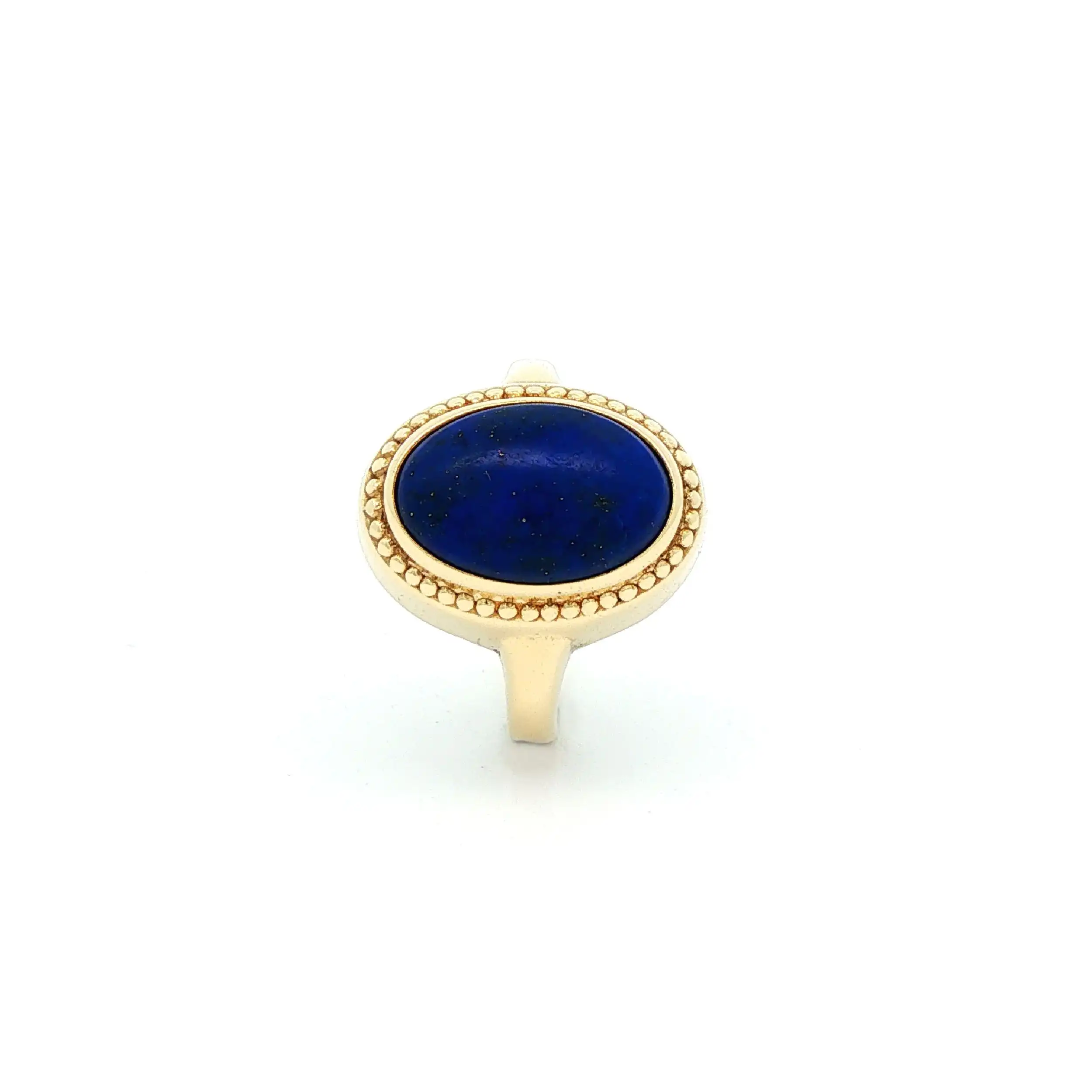 Ring Gelbgold mit Lapislazuli