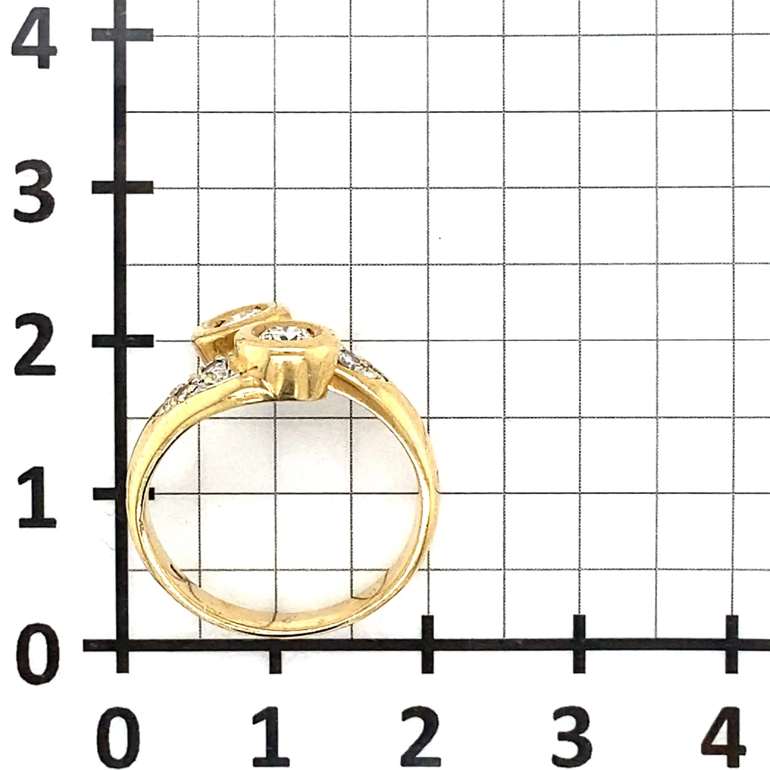 Ring Gelbgold mit Brillanten Ring Gelbgold mit Brillanten