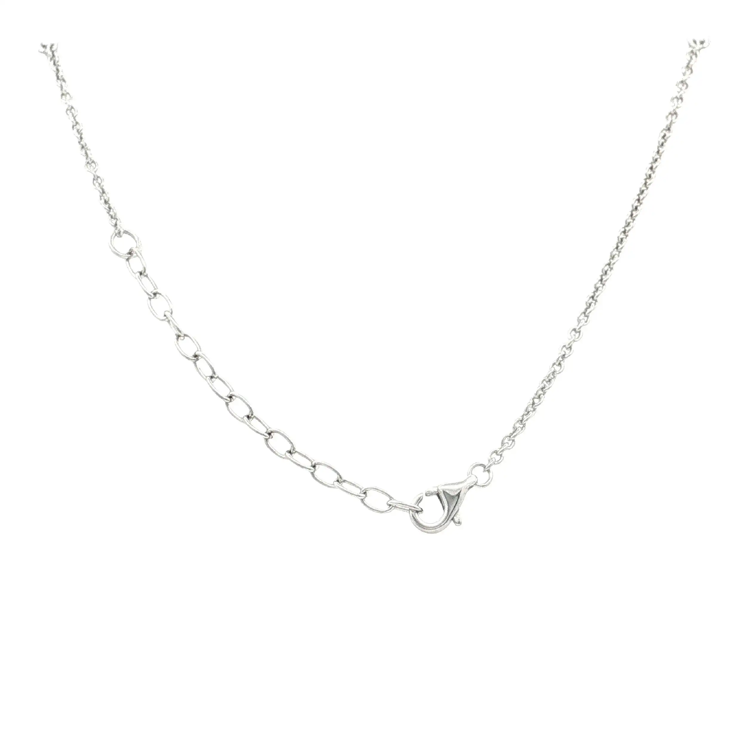 Collier Fossil Silber mit braunen Steinen Collier Fossil Silber mit braunen Steinen