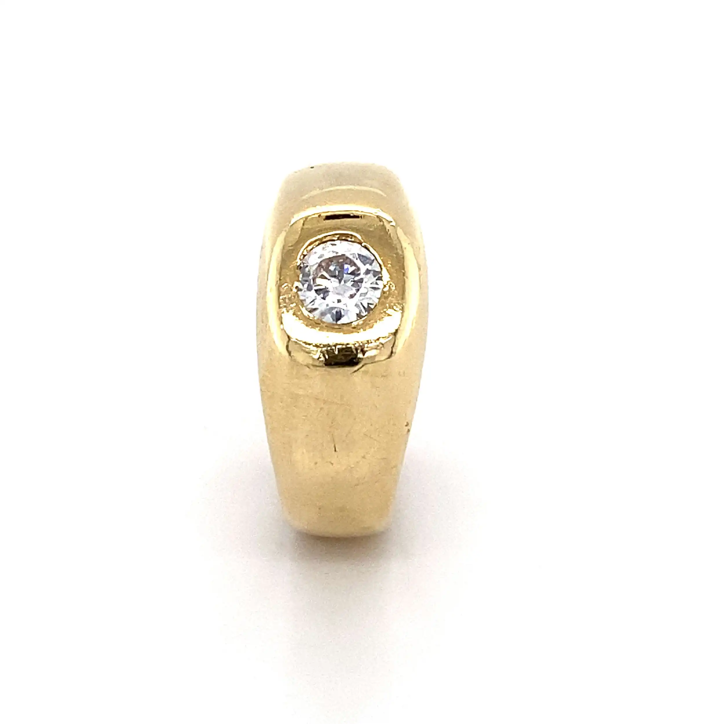 Ring Gelbgold mit Zirkonia Ring Gelbgold mit Zirkonia