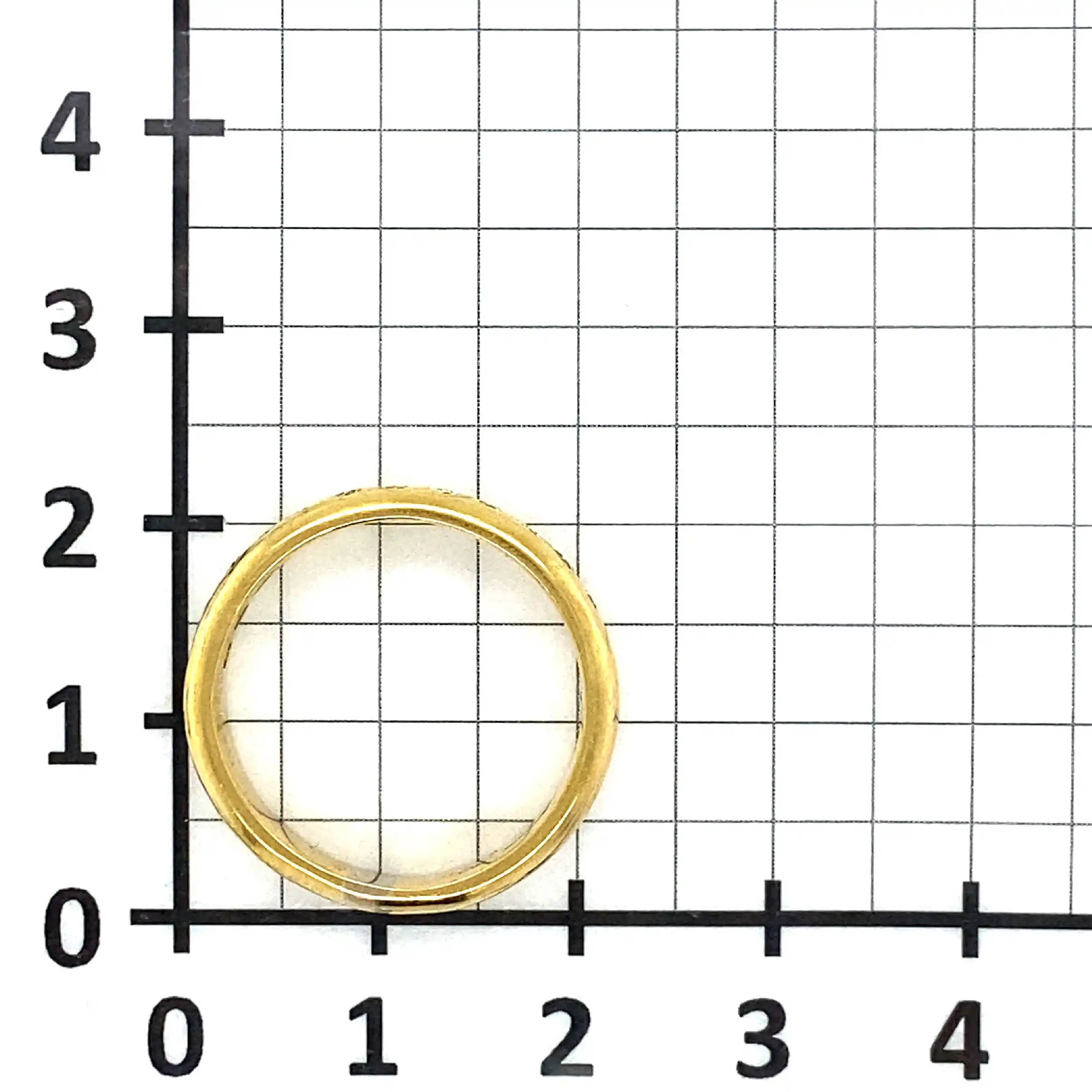 Halbmemoryring Gelbgold mit Brillanten Halbmemoryring Gelbgold mit Brillanten