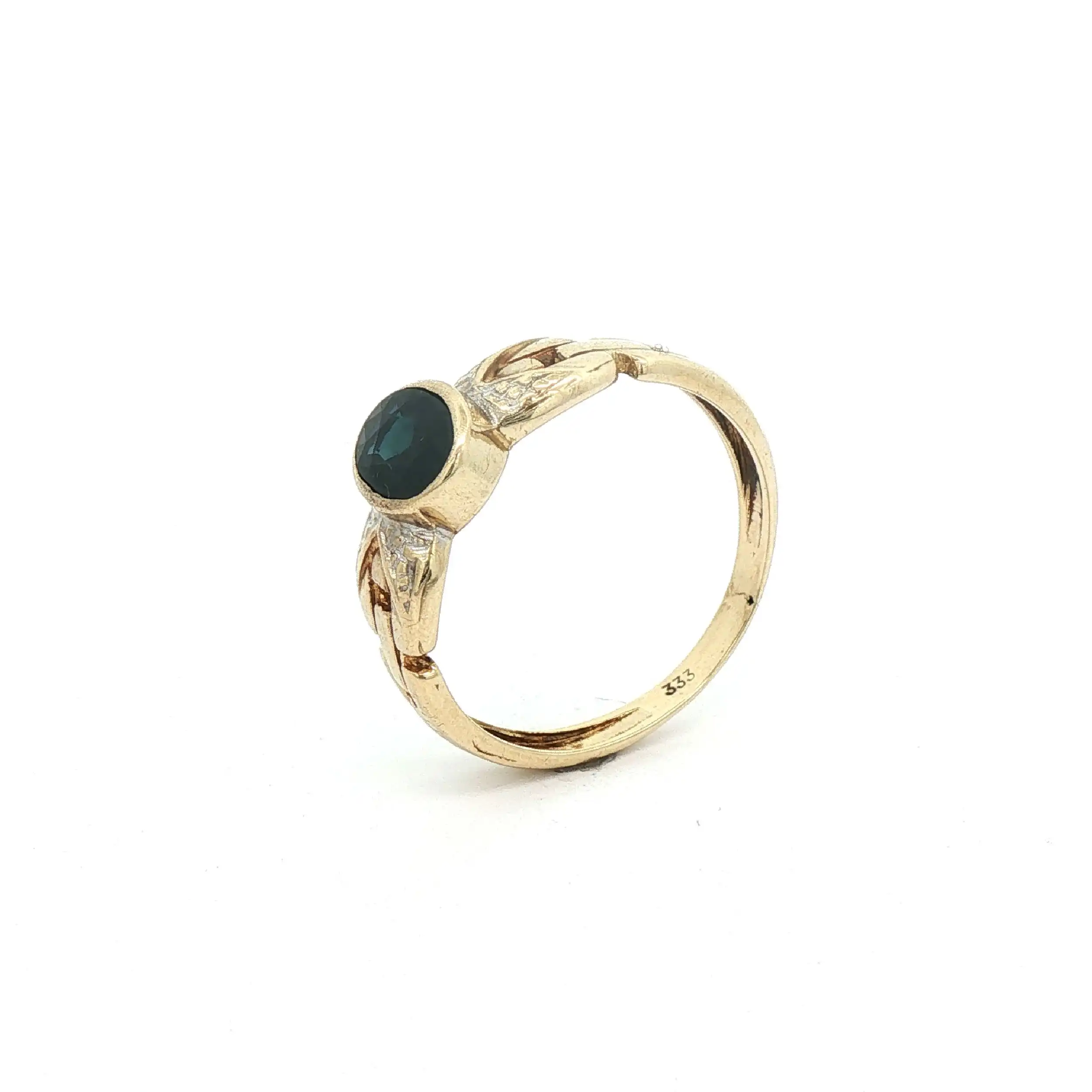 RIng Gelbgold mit blauen Stein RIng Gelbgold mit blauen Stein