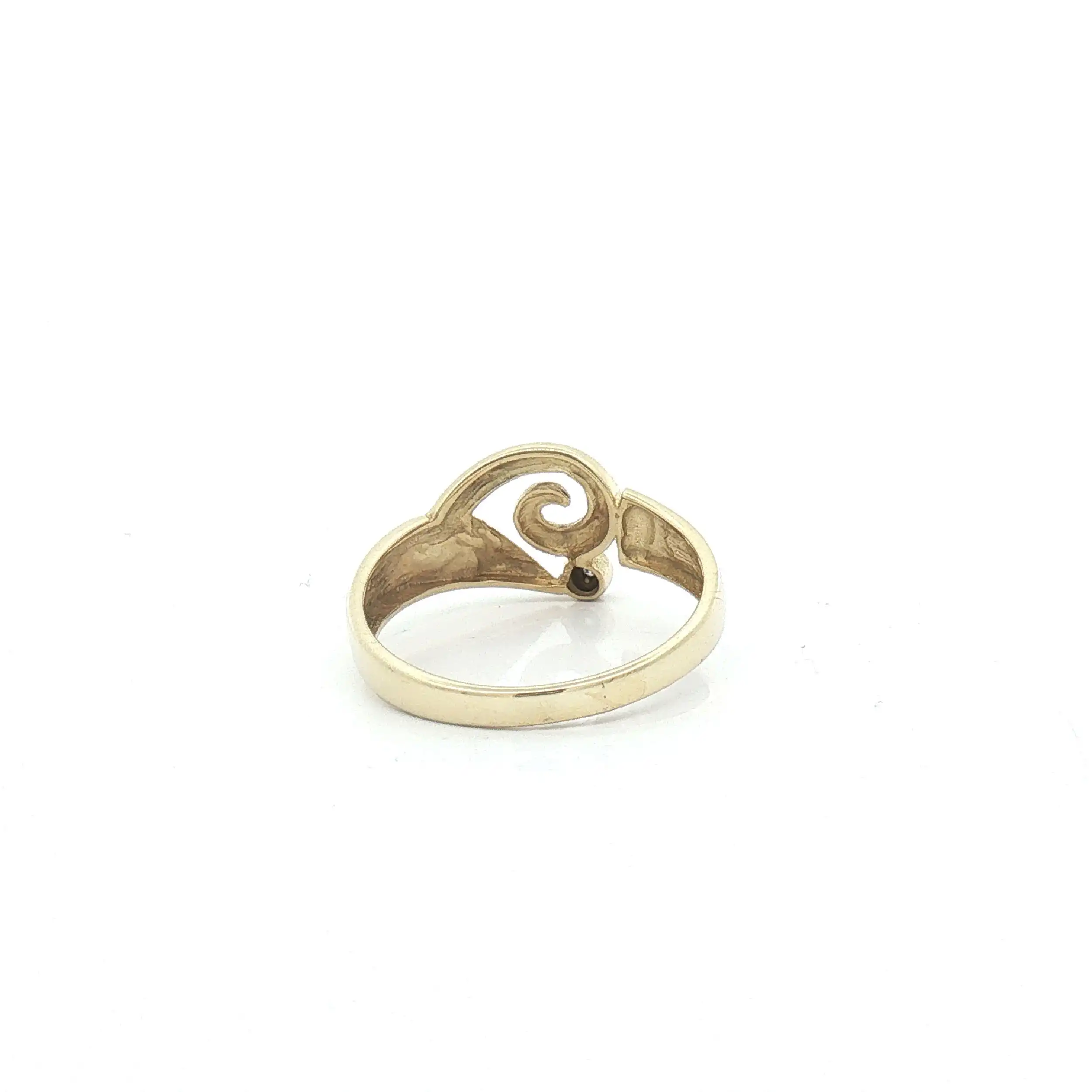 Ring Gelbgold mit Diamant Ring Gelbgold mit Diamant