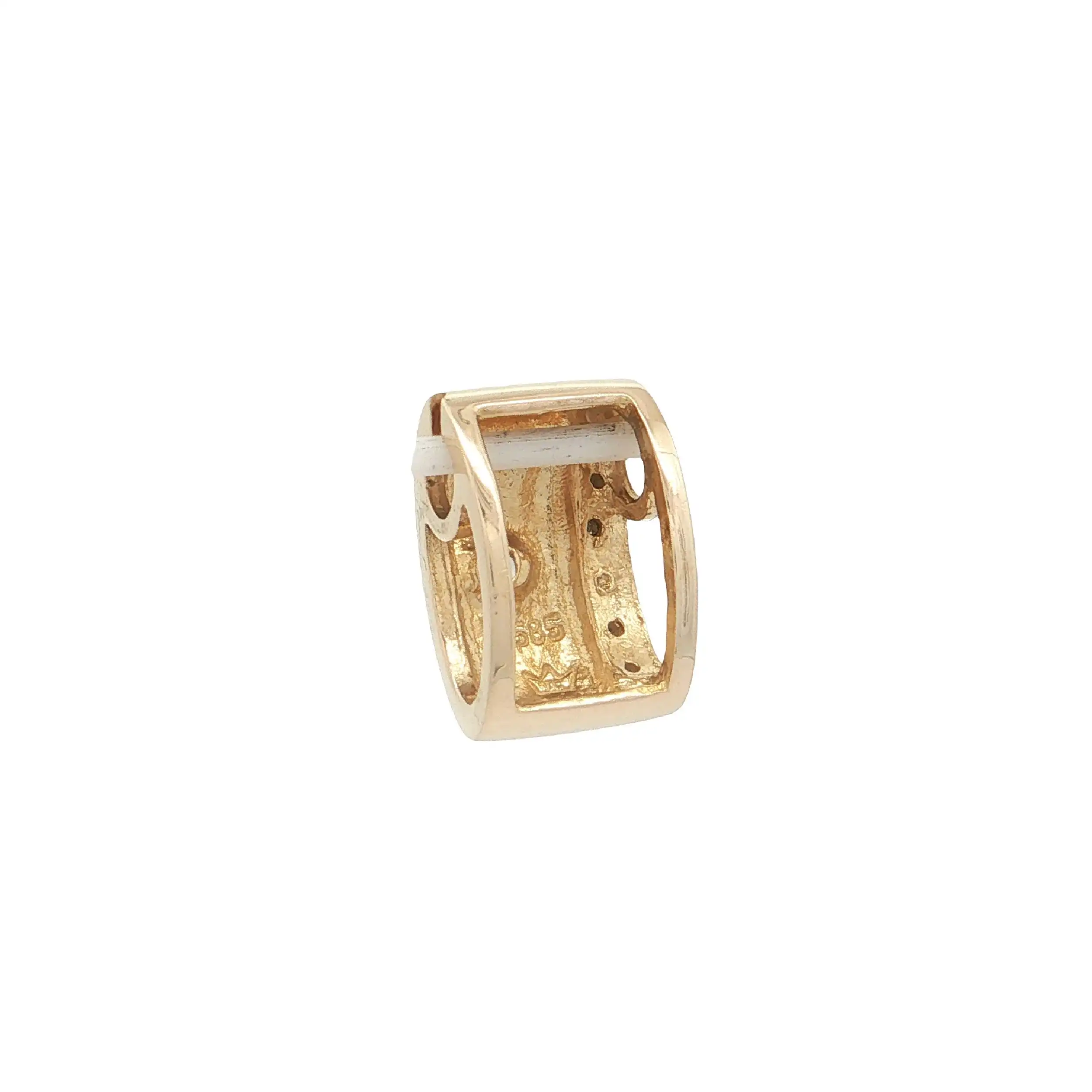 Anhänger Bicolor mit Brillant und Diamanten
