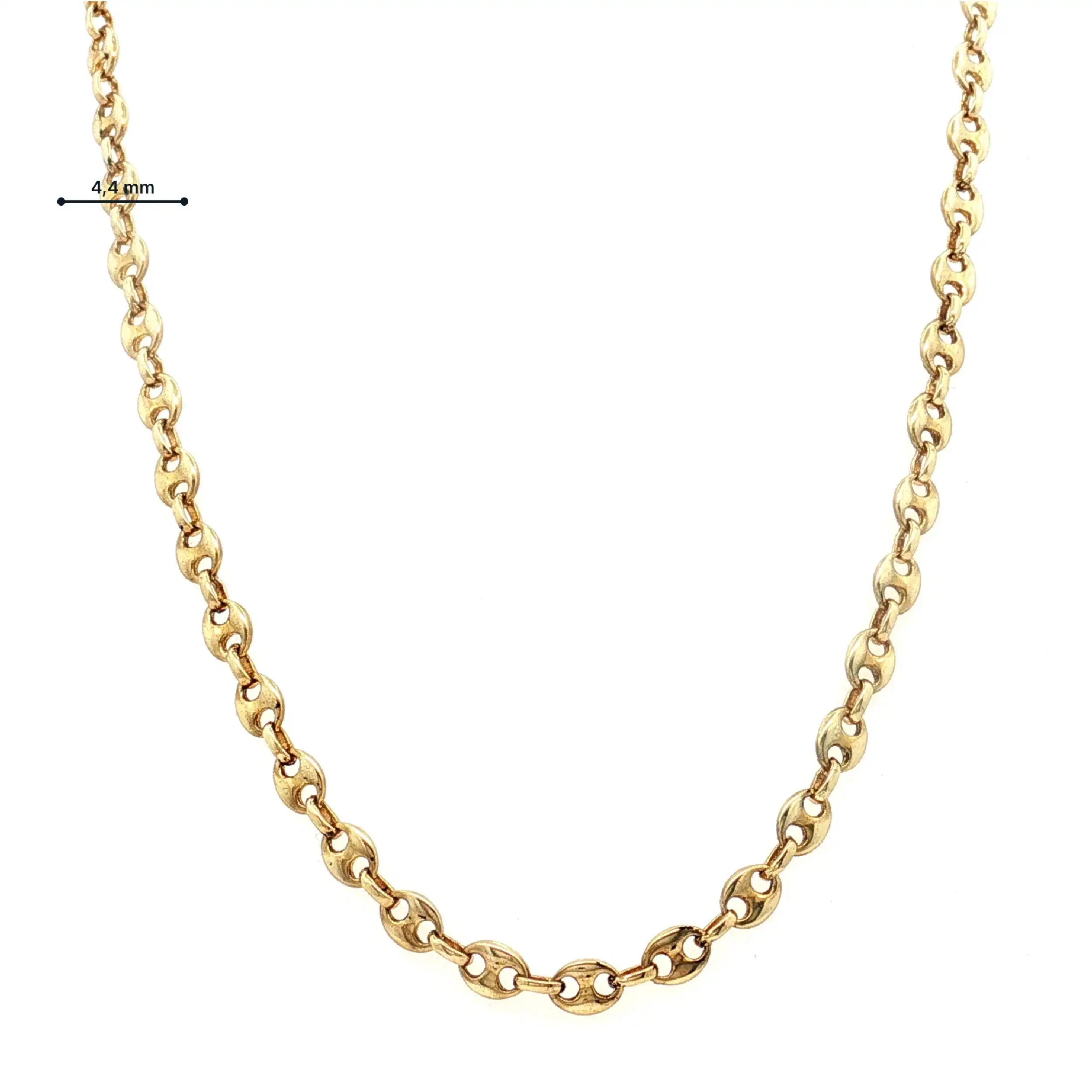 Bohnenkette Gelbgold