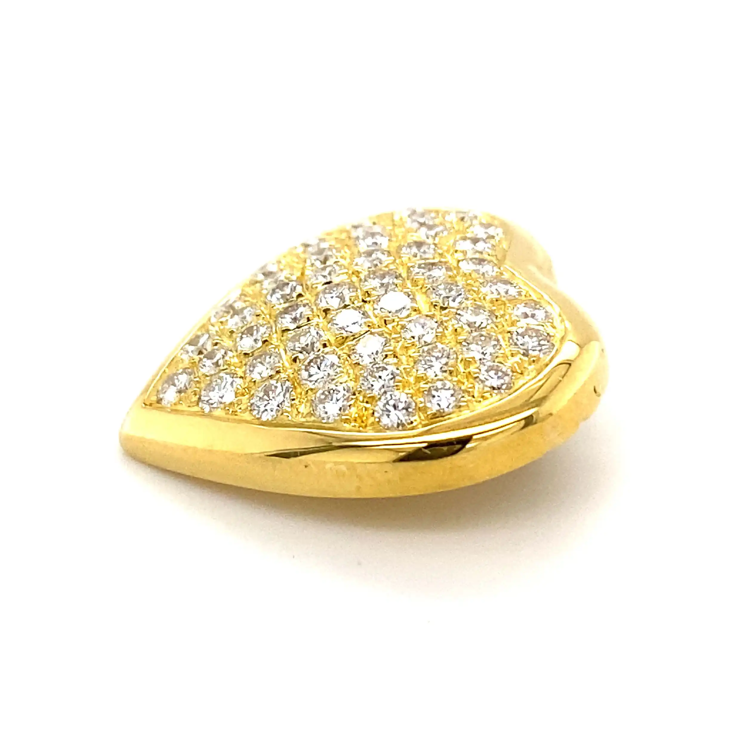 Anhänger Gelbgold Herz mit Brillanten Anhänger Gelbgold Herz mit Brillanten