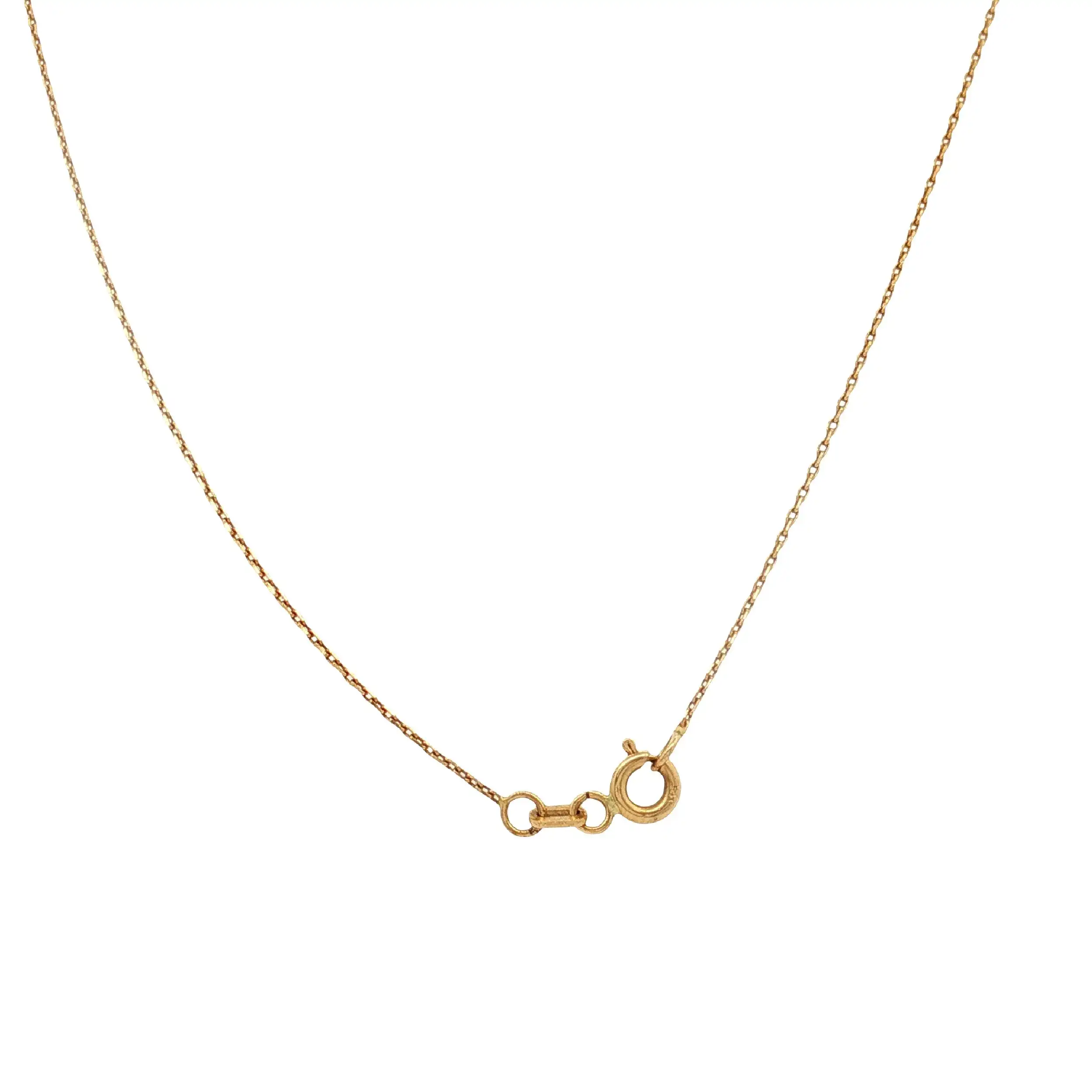 Kette mit Anhänger Gelbgold Libelle Zirkoniabesatz Kette mit Anhänger Gelbgold Libelle Zirkoniabesatz