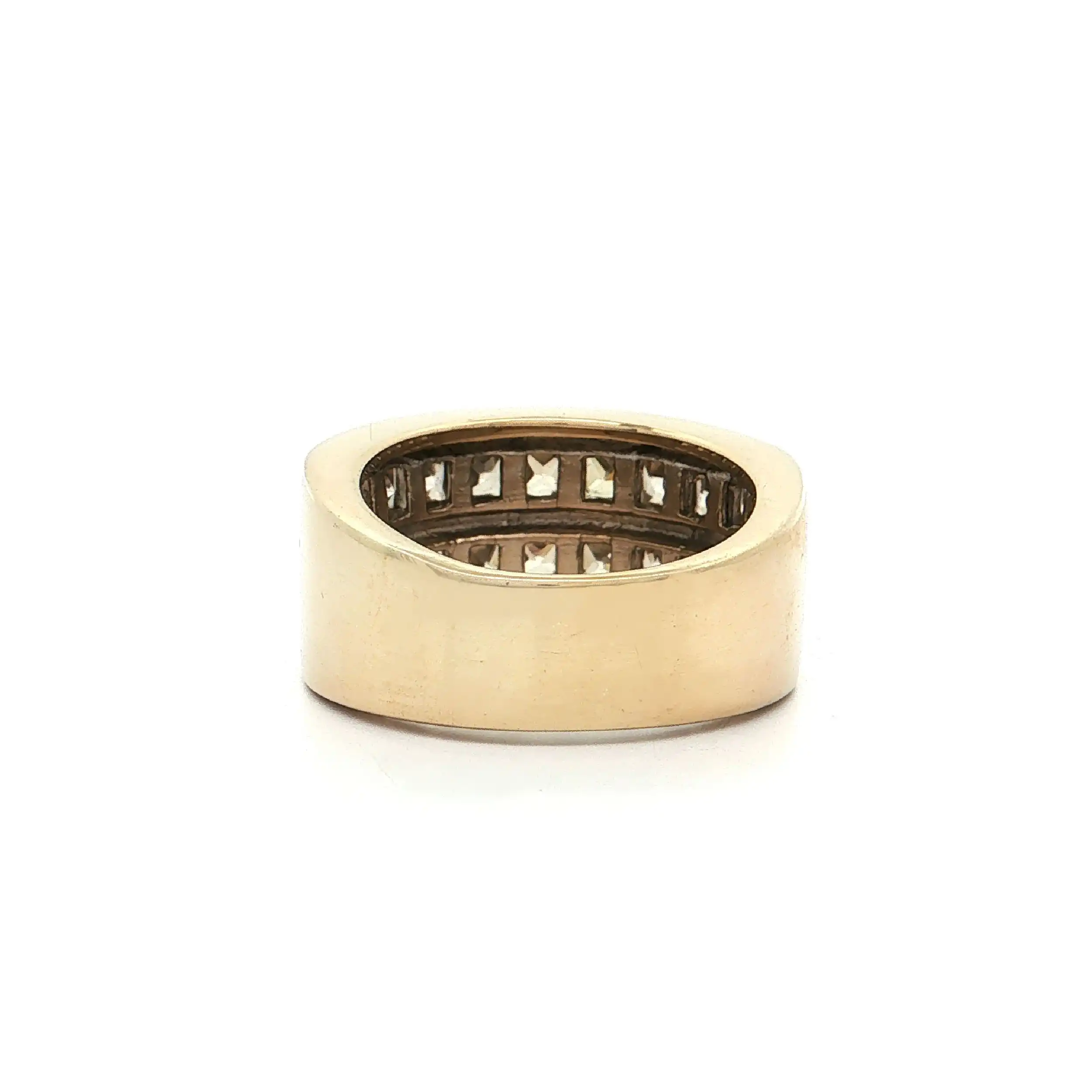 Ring Silber vergoldet mit Farbsteinen