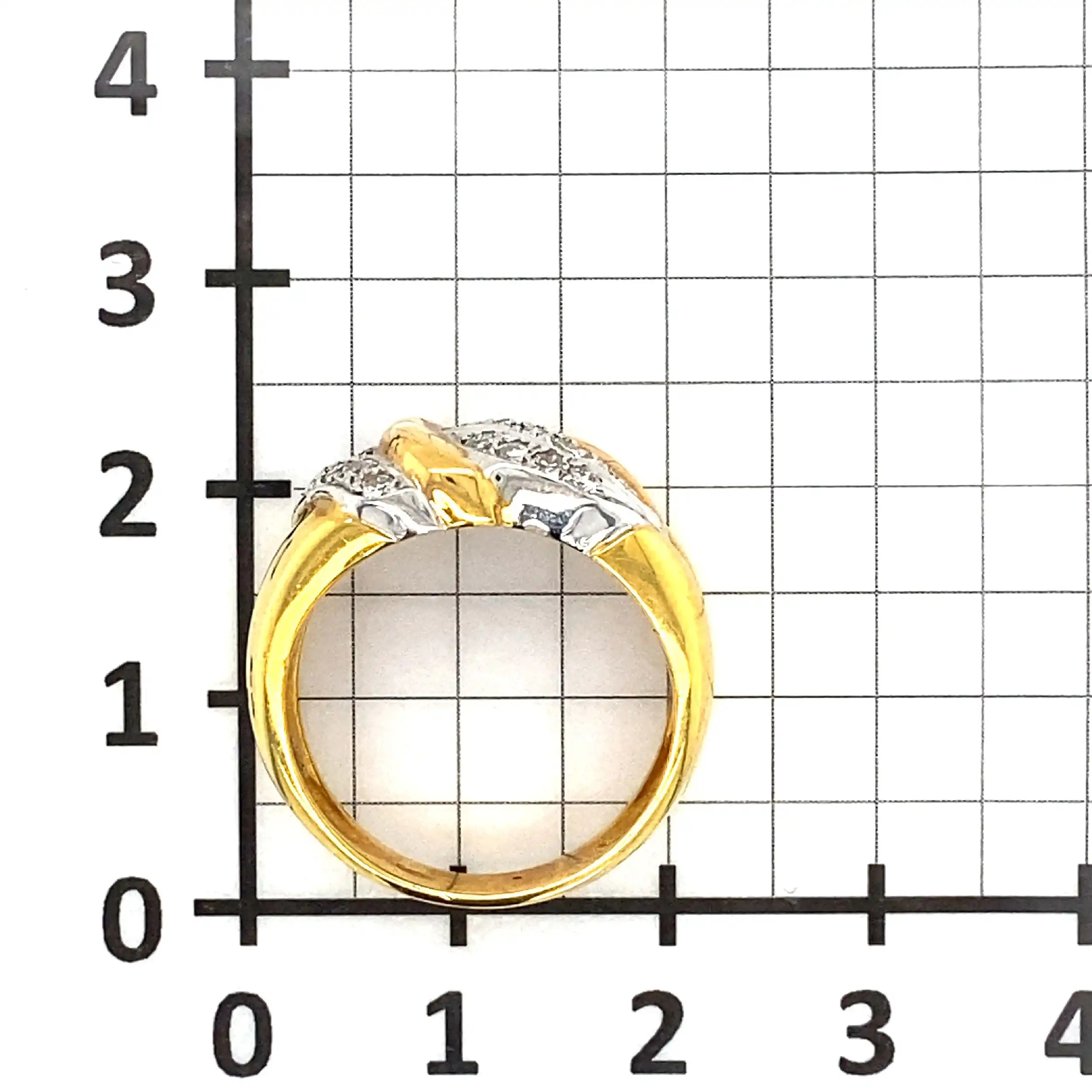 Ring Bicolor mit Brillanten Ring Bicolor mit Brillanten