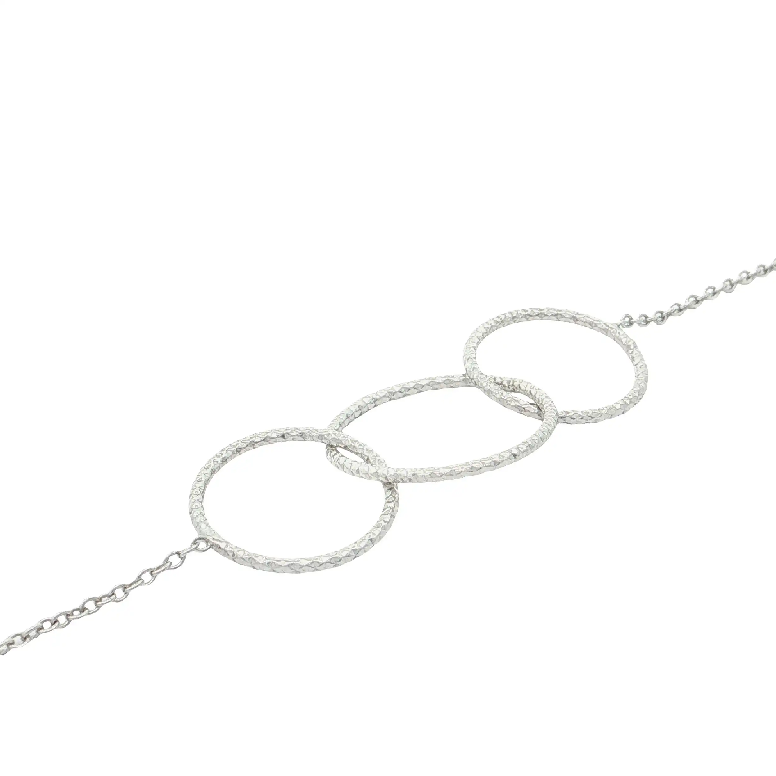 Armband Silber mit Kreisen