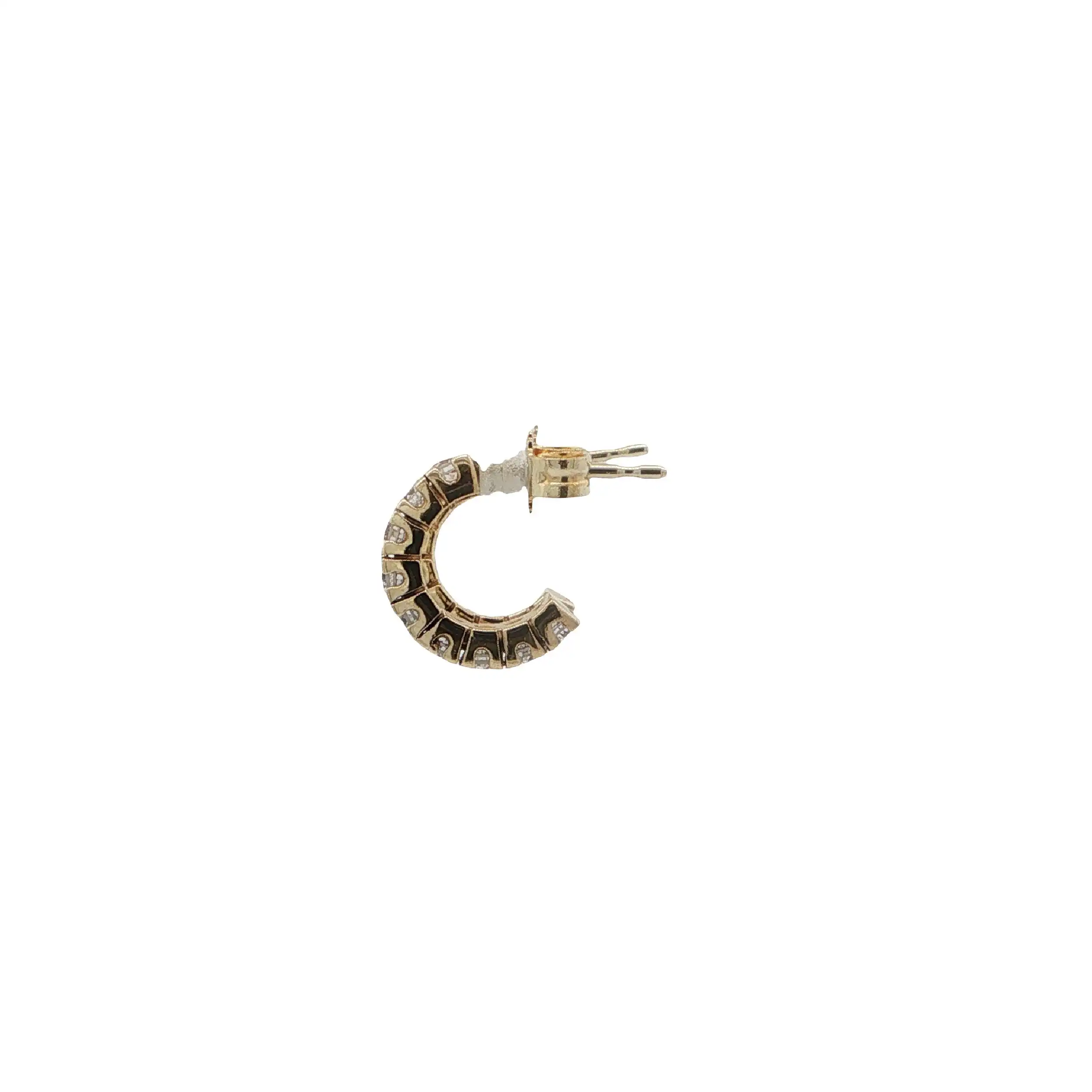 Ohrstecker Gelbgold mit Zirkonia