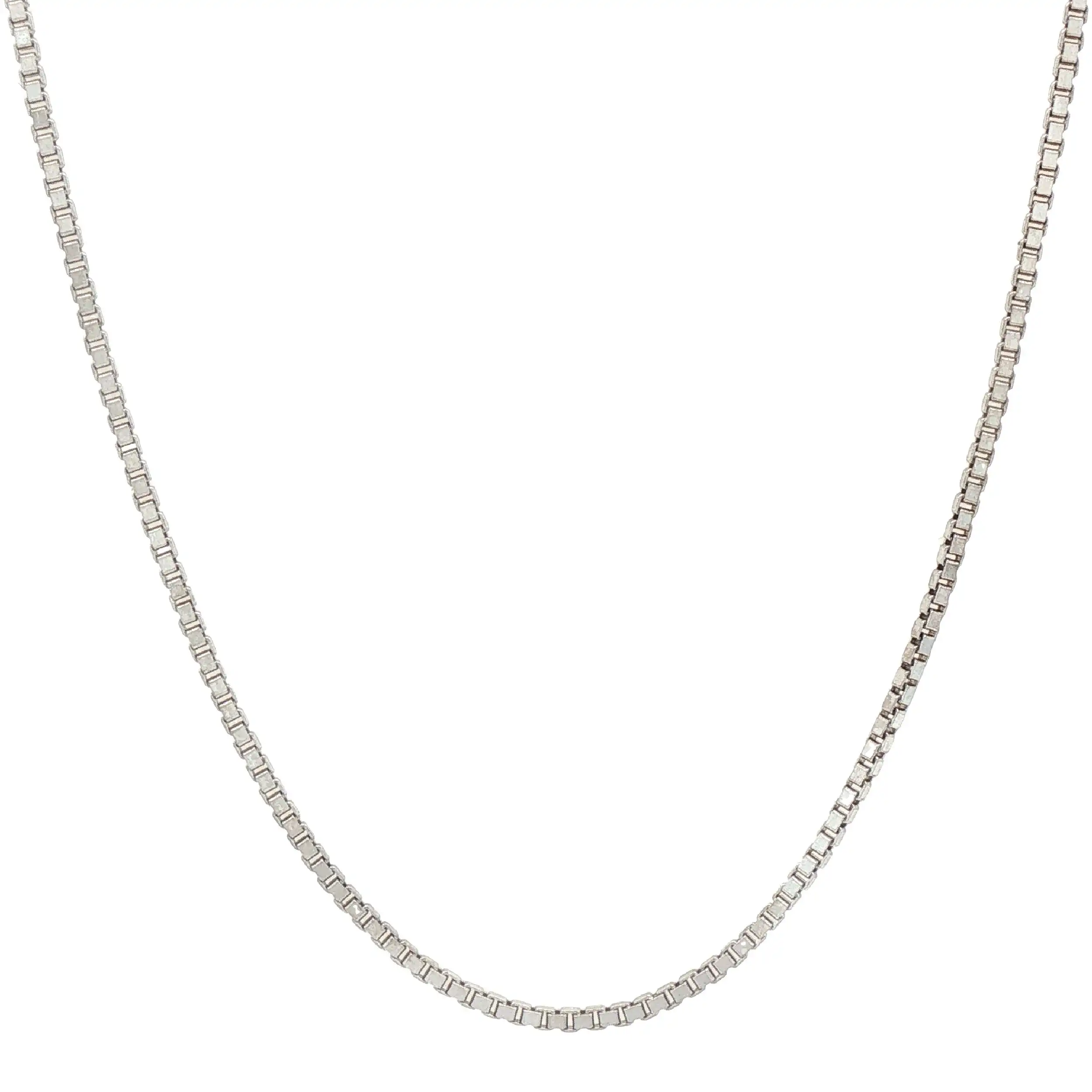 Venezianerkette Weißgold