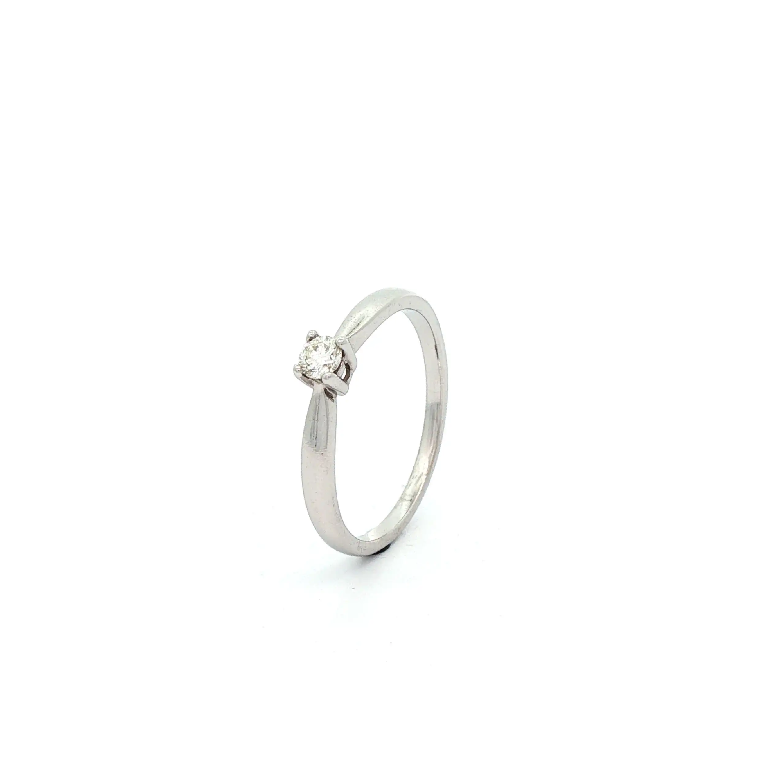 Ring Weißgold mit Brillant