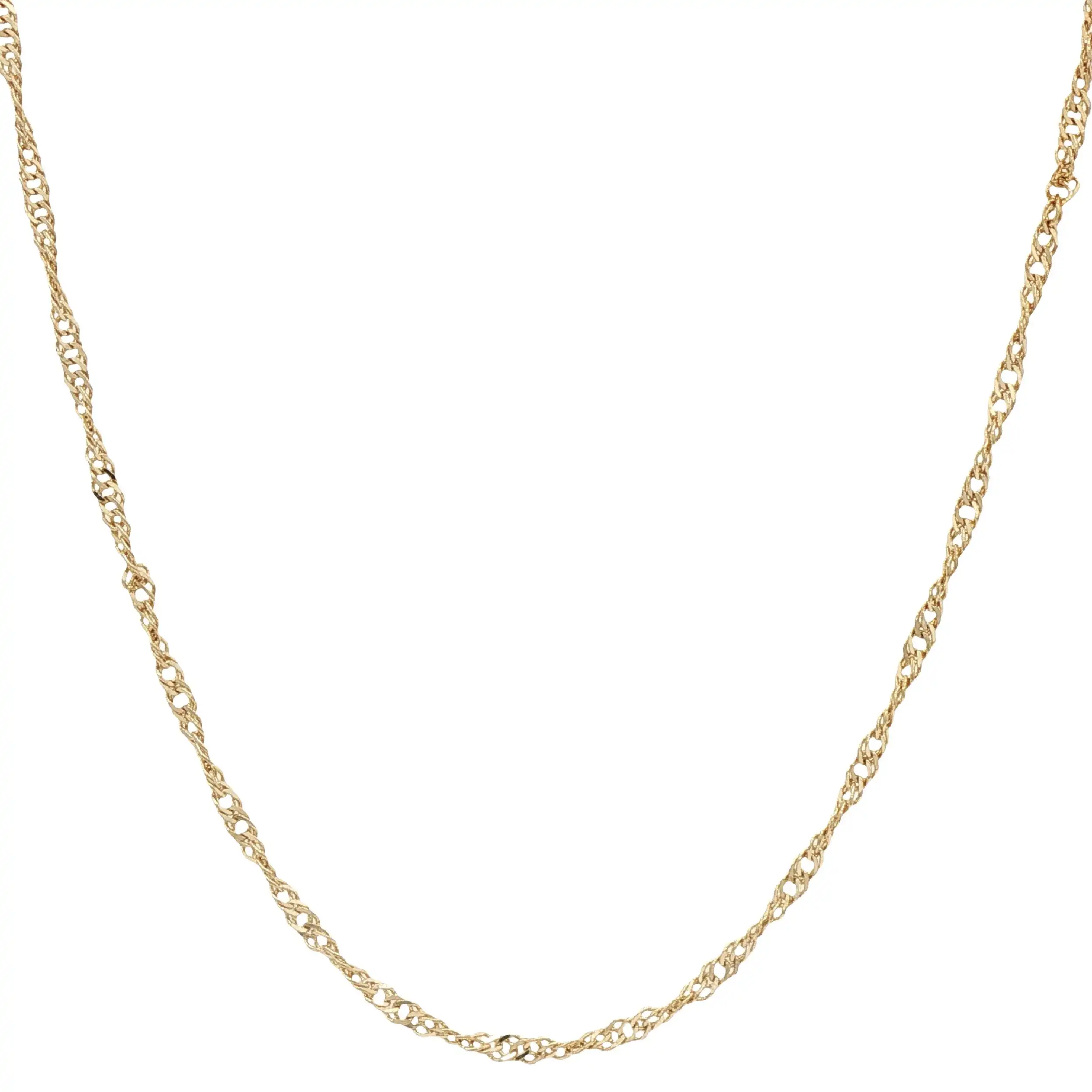 Kette gedreht Gelbgold Kette gedreht Gelbgold