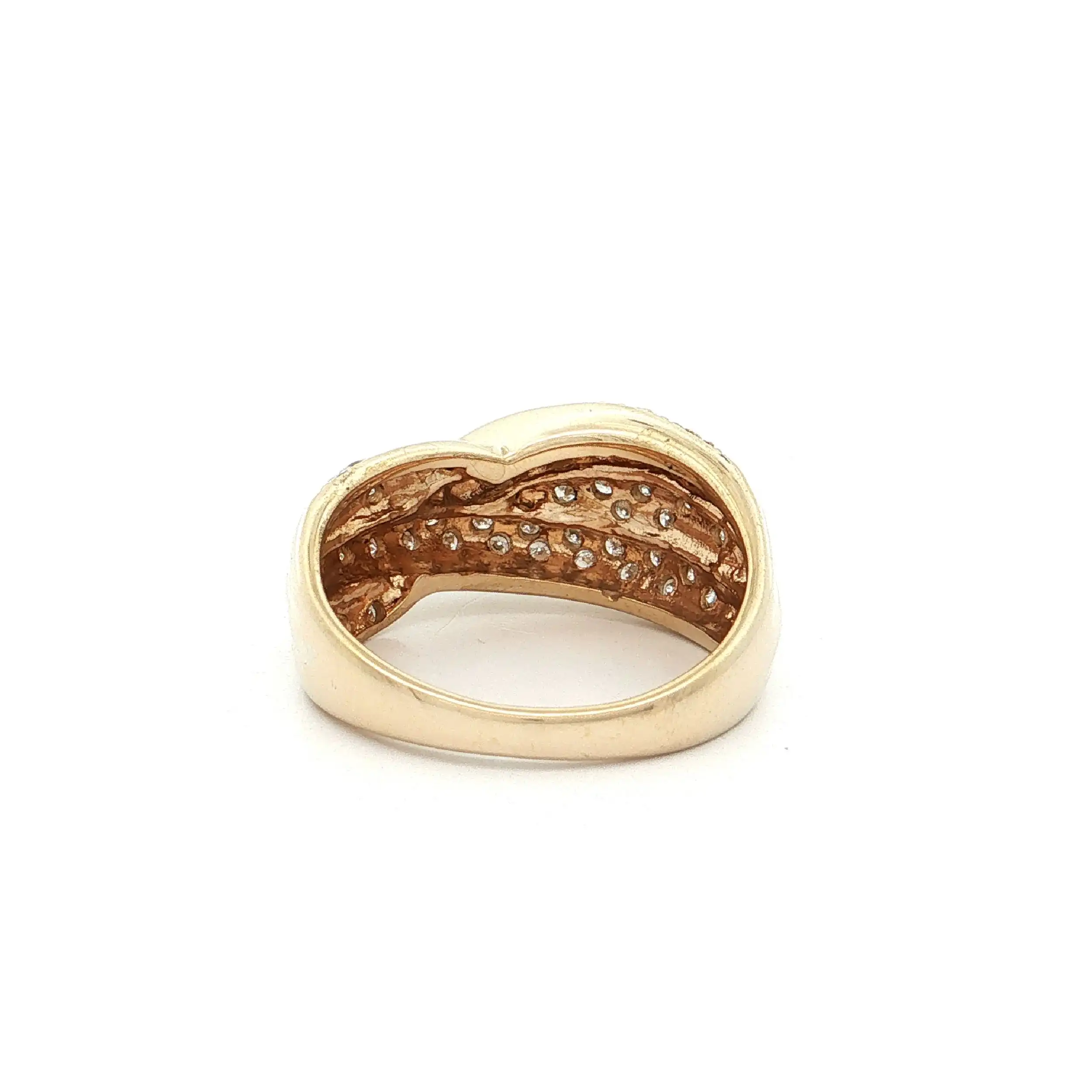 Ring Bicolor mit Brillanten Ring Bicolor mit Brillanten