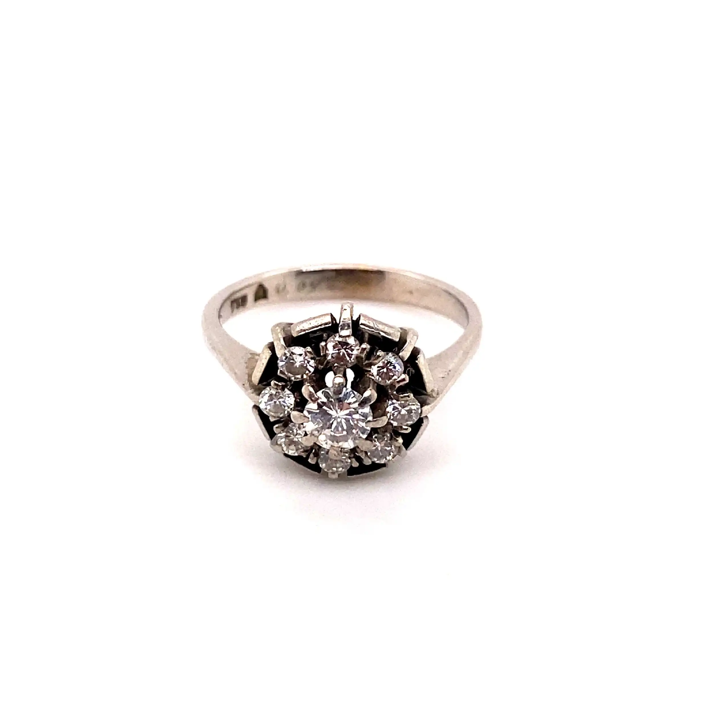 Ring Weißgold mit Brillanten