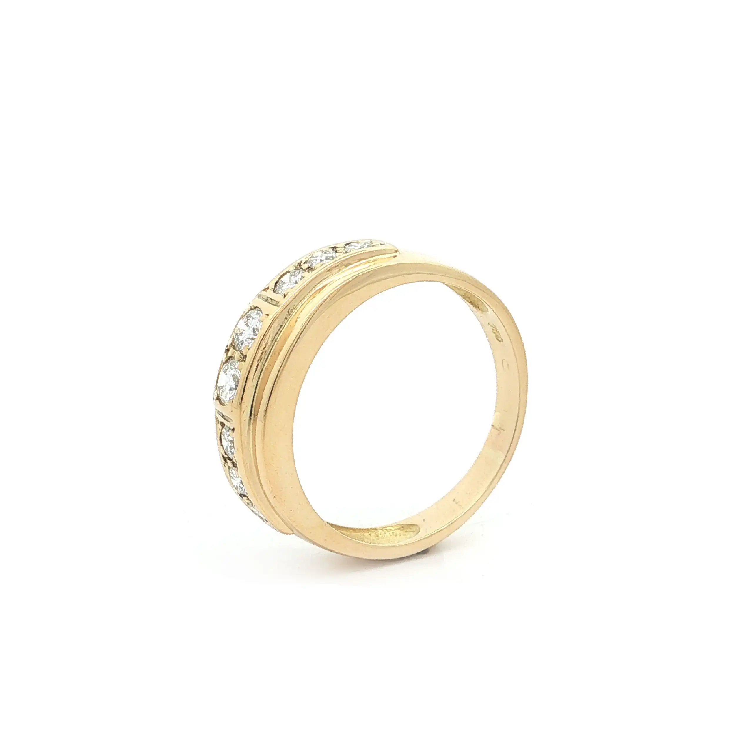 Ring Gelbgold mit Brillanten