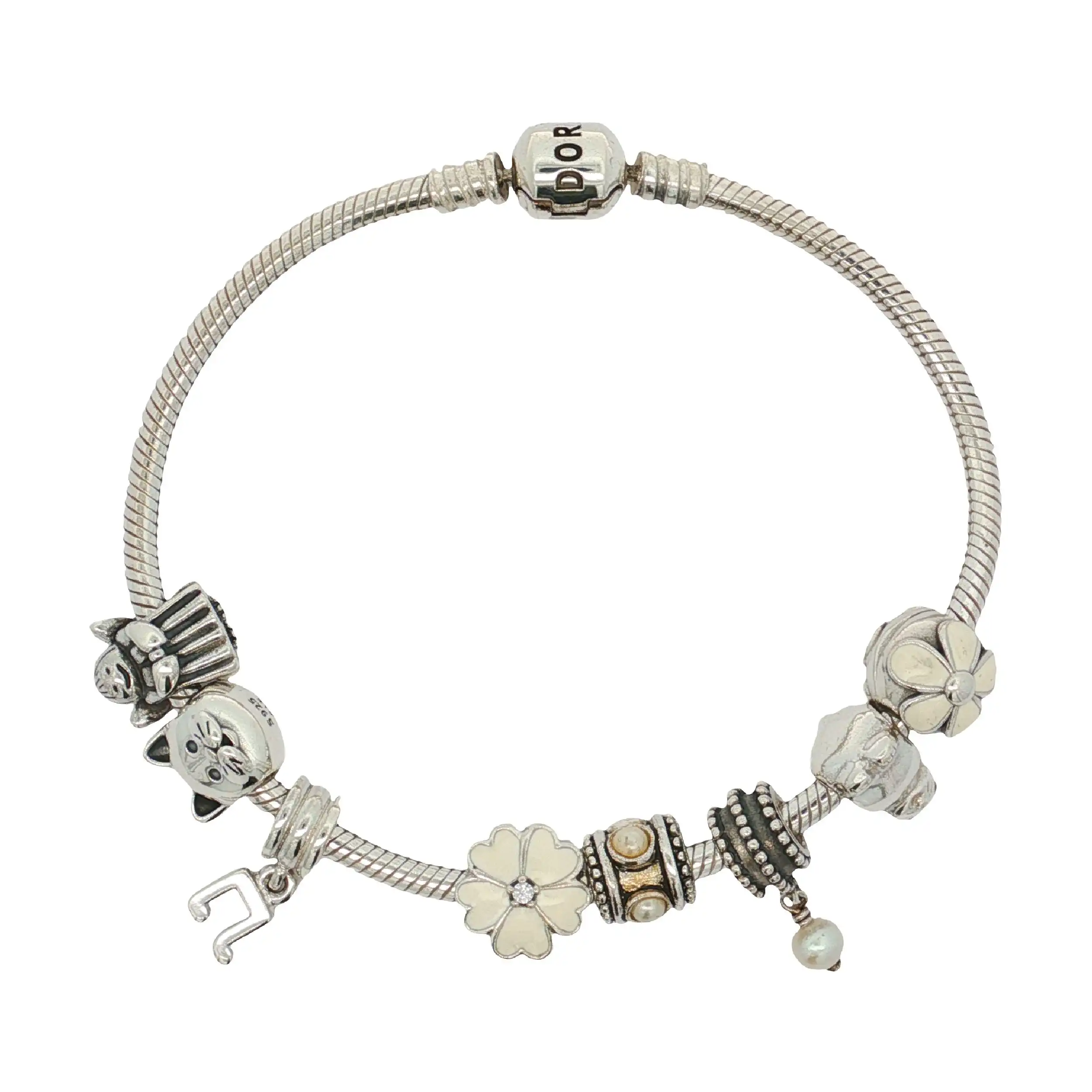 Pandora Armband Silber mit Charms Pandora Armband Silber mit Charms