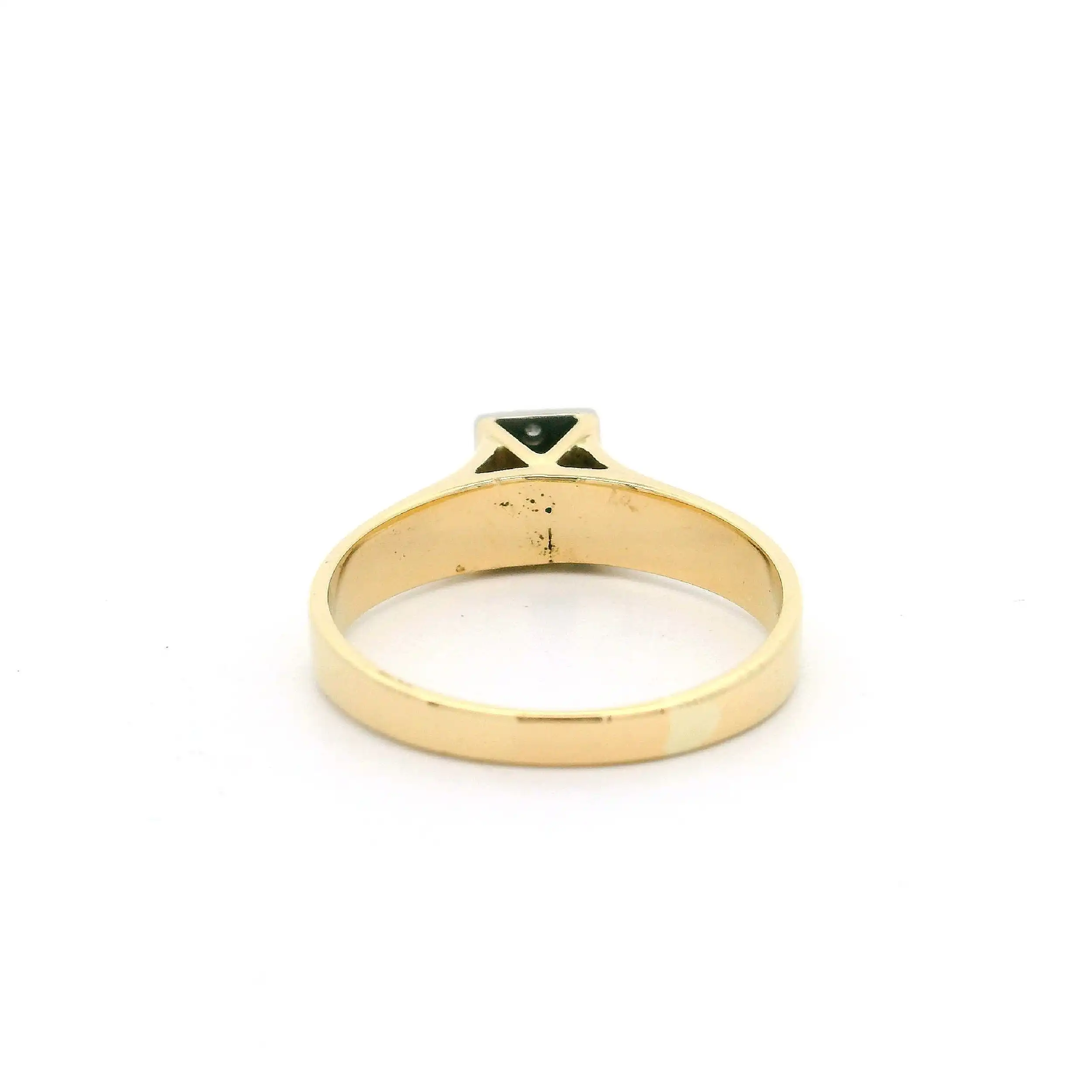Ring Bicolor mit Diamanten Ring Bicolor mit Diamanten