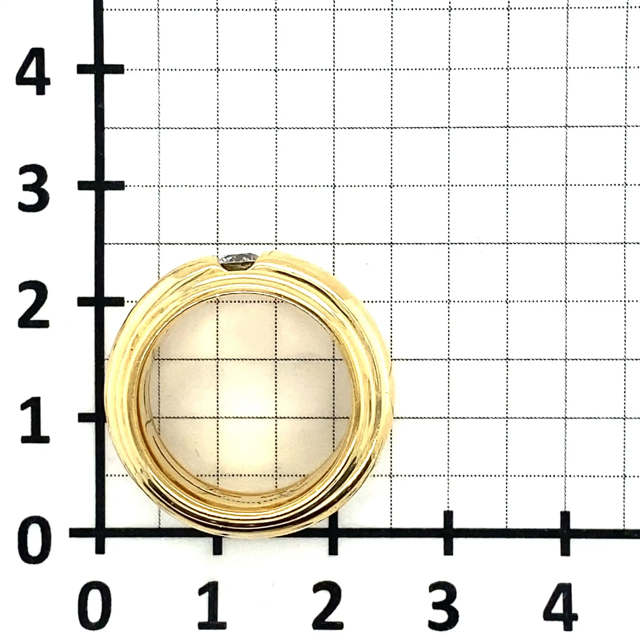 Rollring mit Brillant Rollring mit Brillant