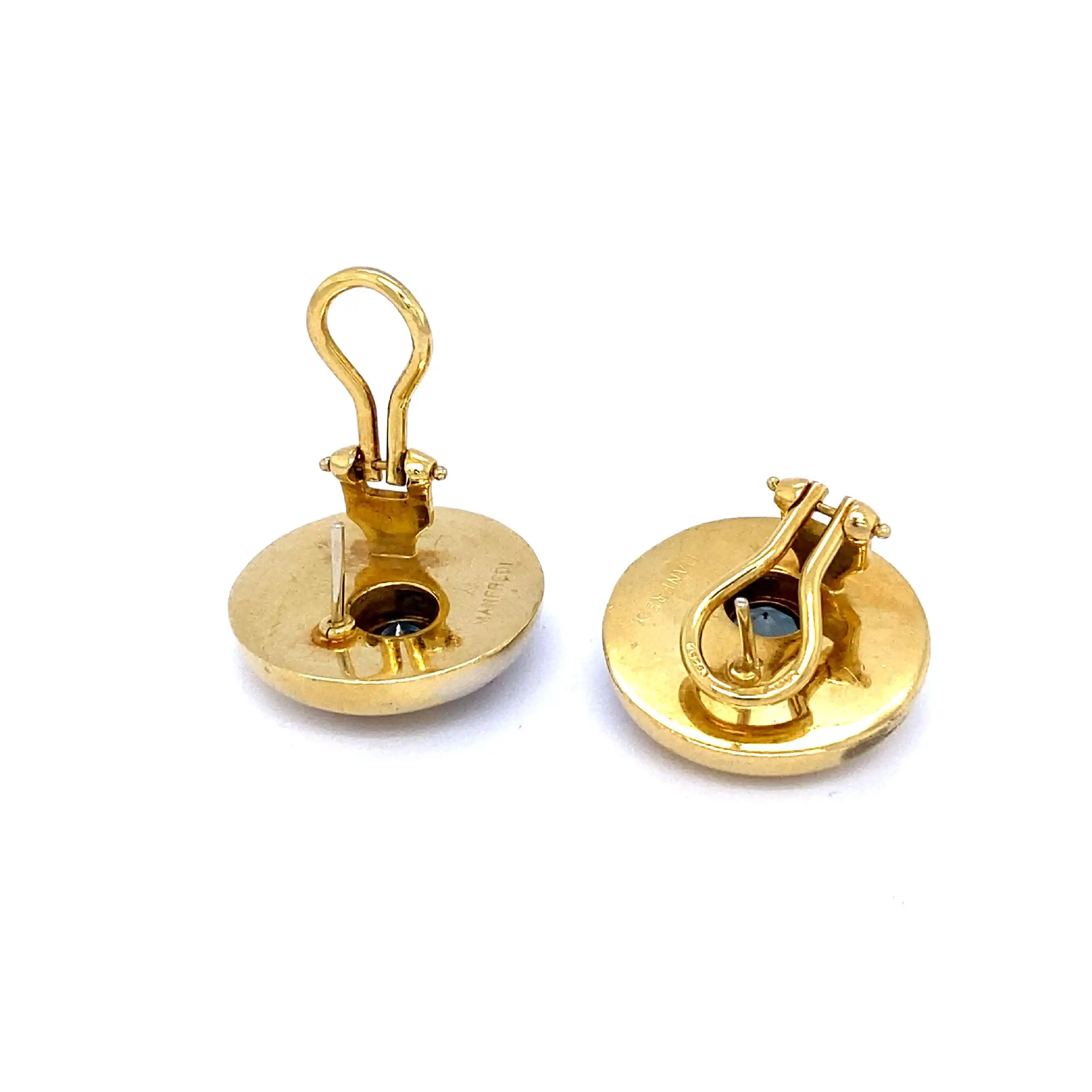 Ohrstecker Gelbgold Manfredi mit Topas und Brillanten Ohrstecker Gelbgold Manfredi mit Topas und Brillanten
