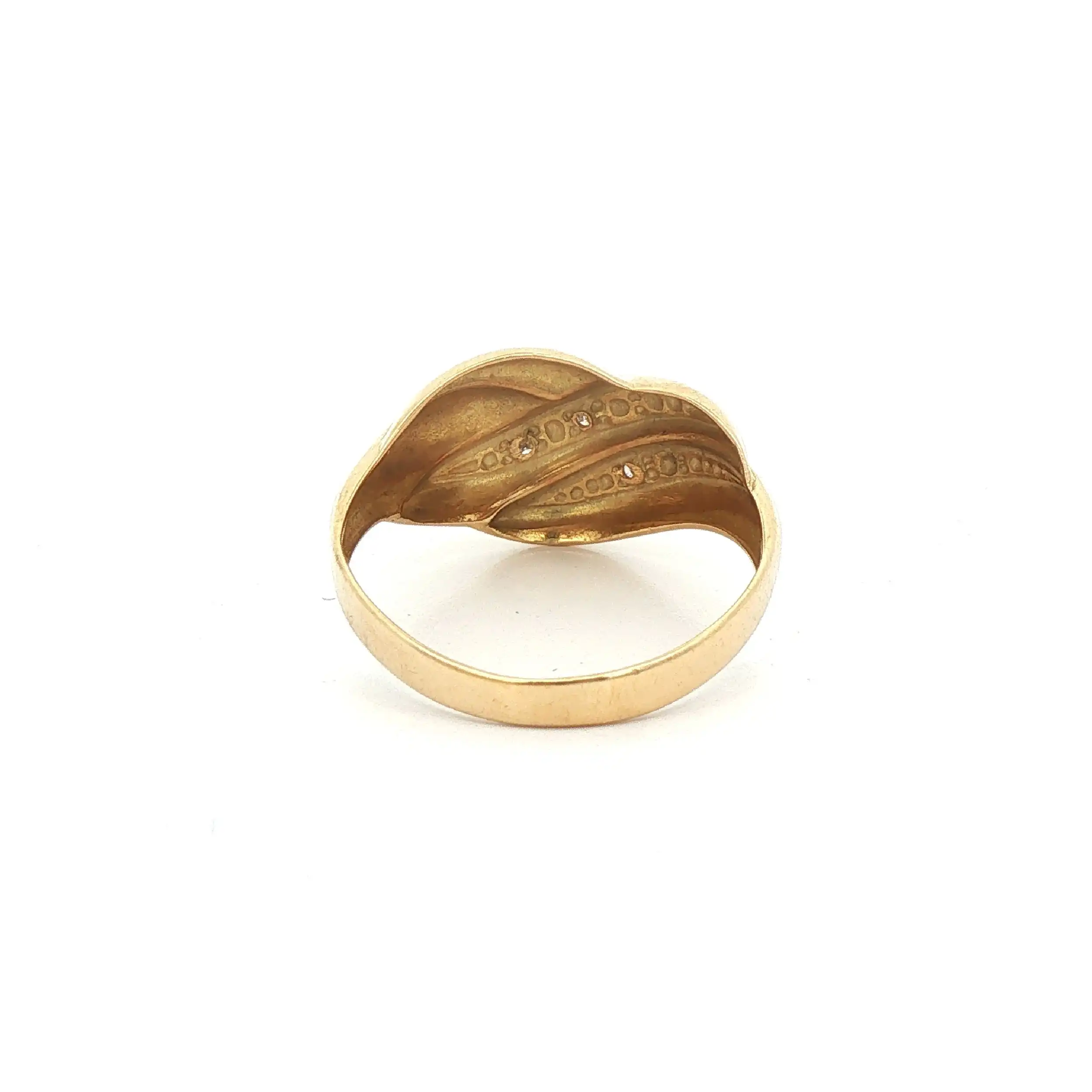 Ring Gelbgold mit Diamanten Ring Gelbgold mit Diamanten