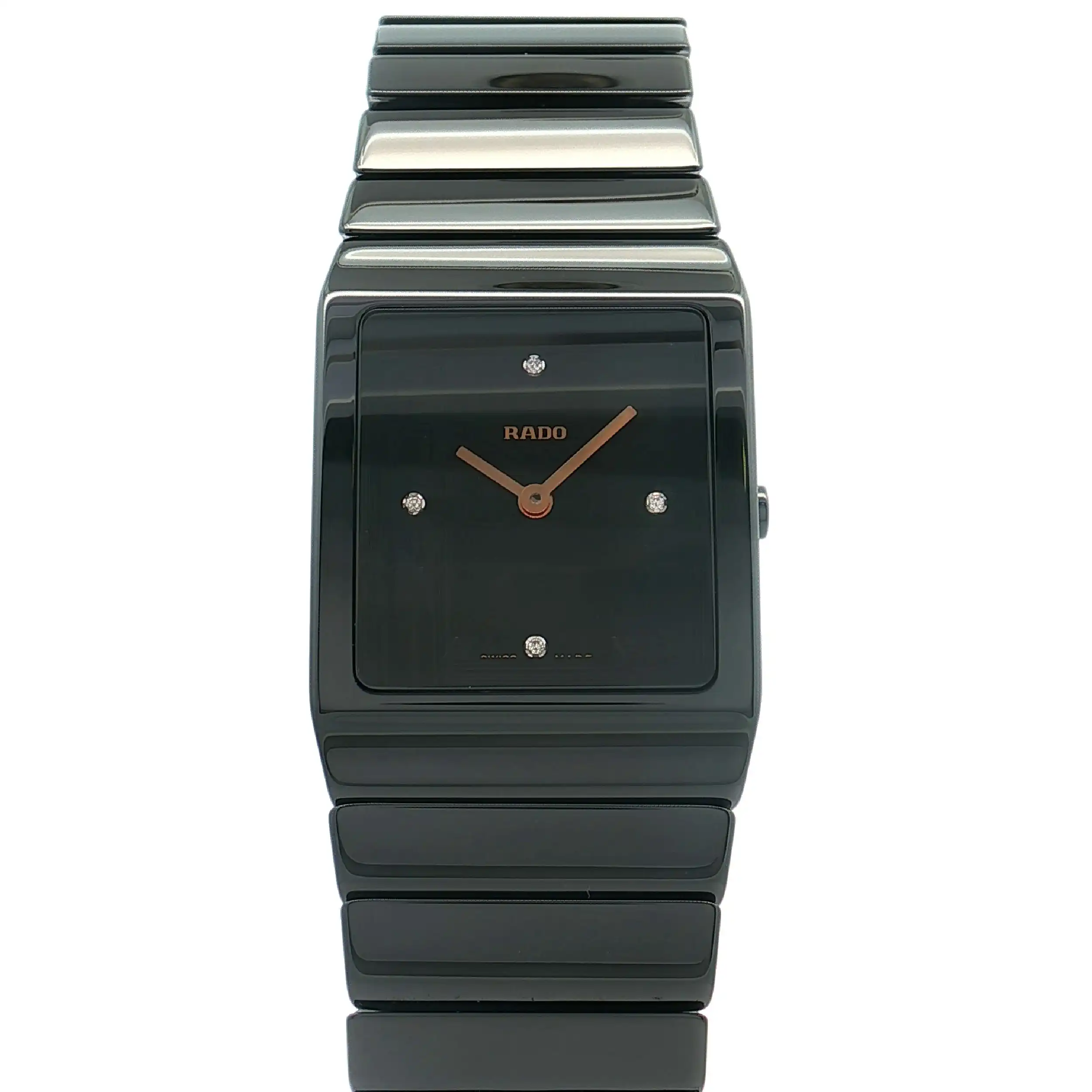 Damenuhr Rado Ceramica Diamonds Rose S