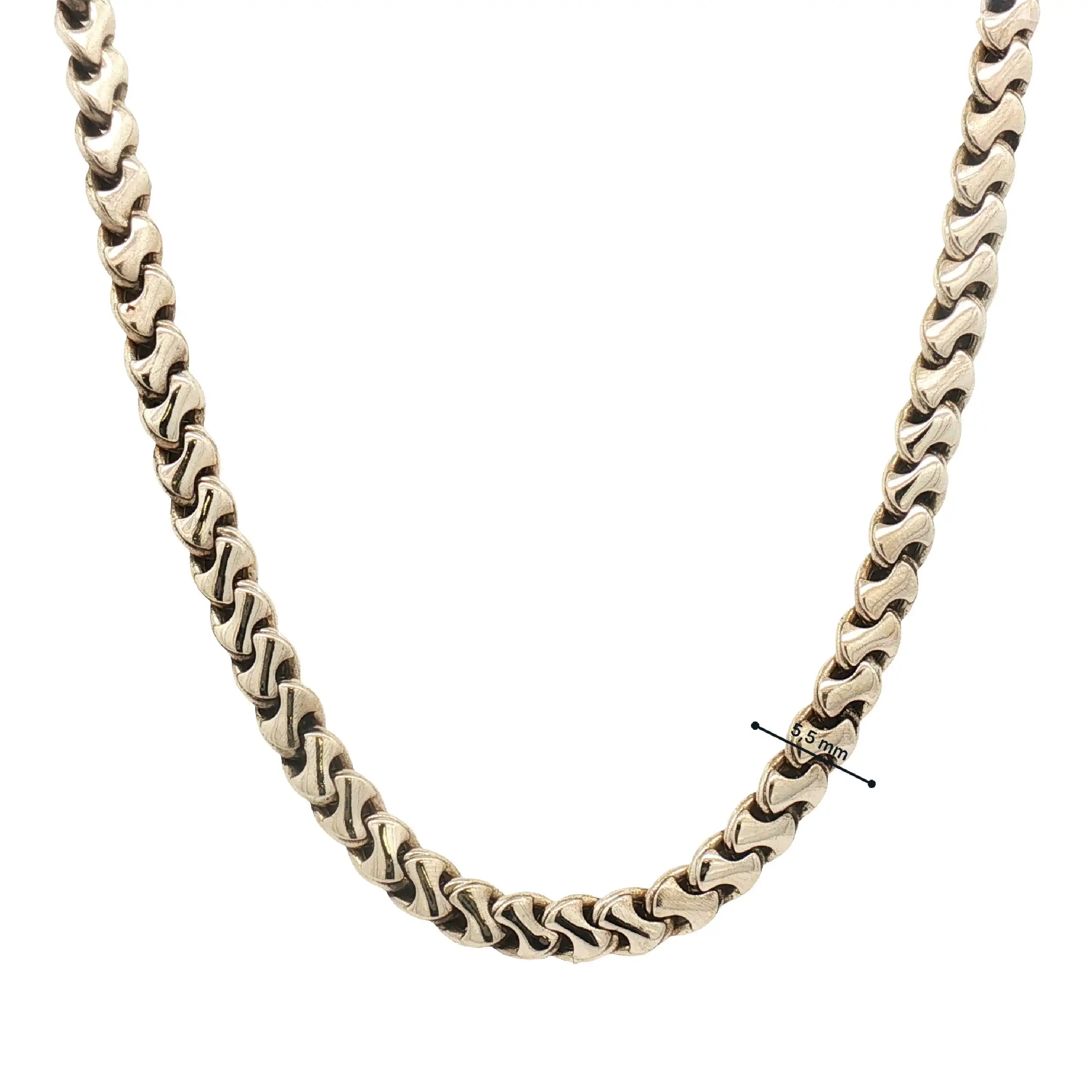 Kette Gelbgold mit Diamanten