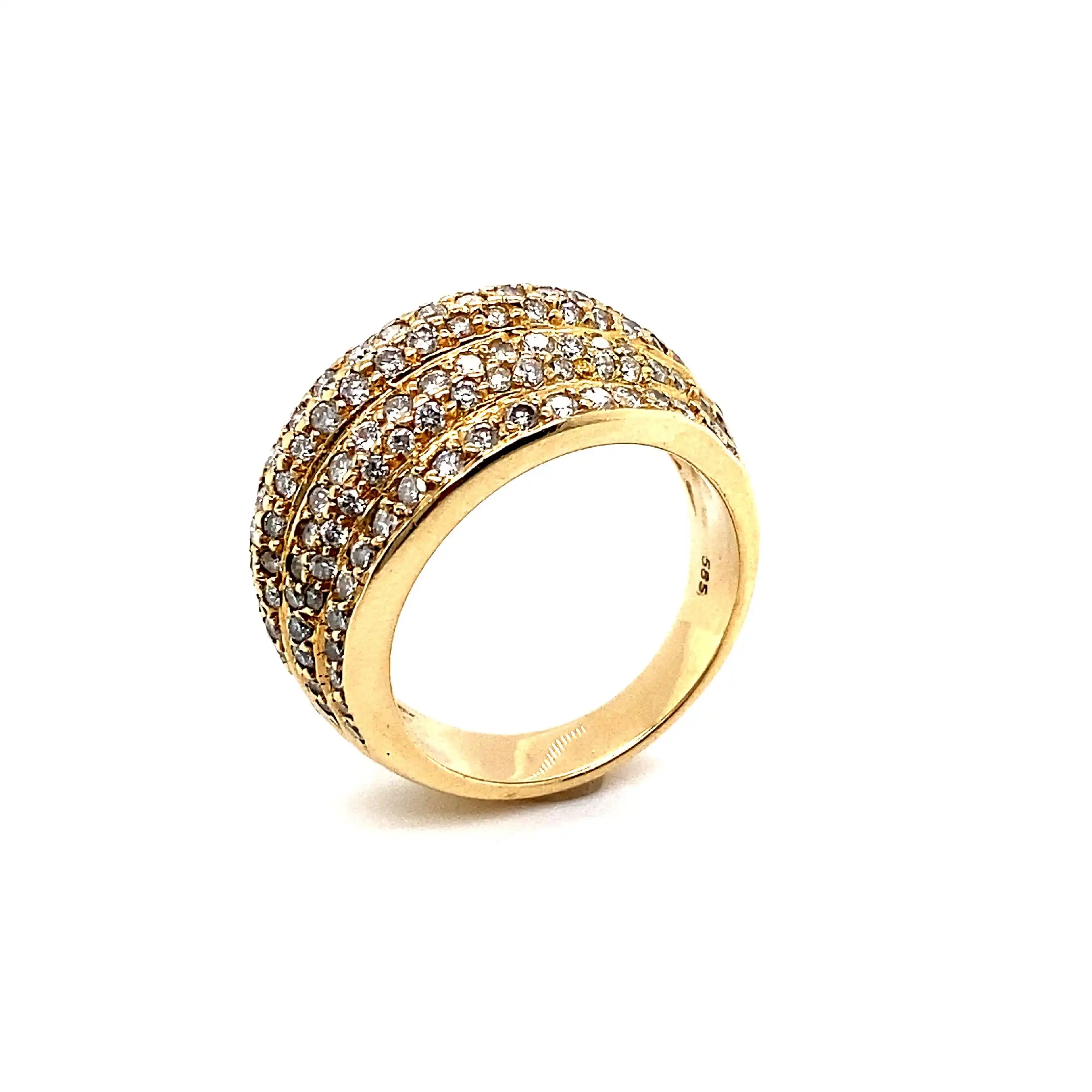 Ring Gelbgold Brillanten Ring Gelbgold Brillanten