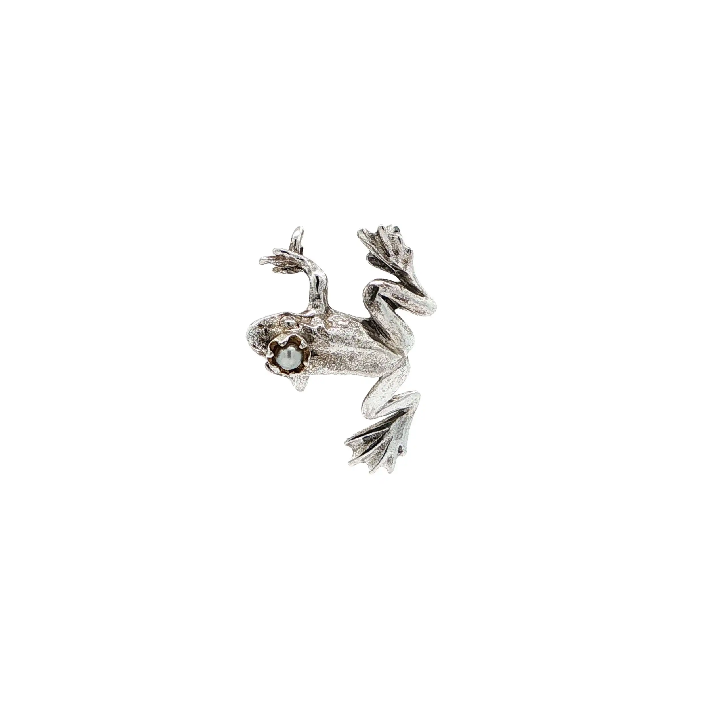Anhänger Silber Froschkönig