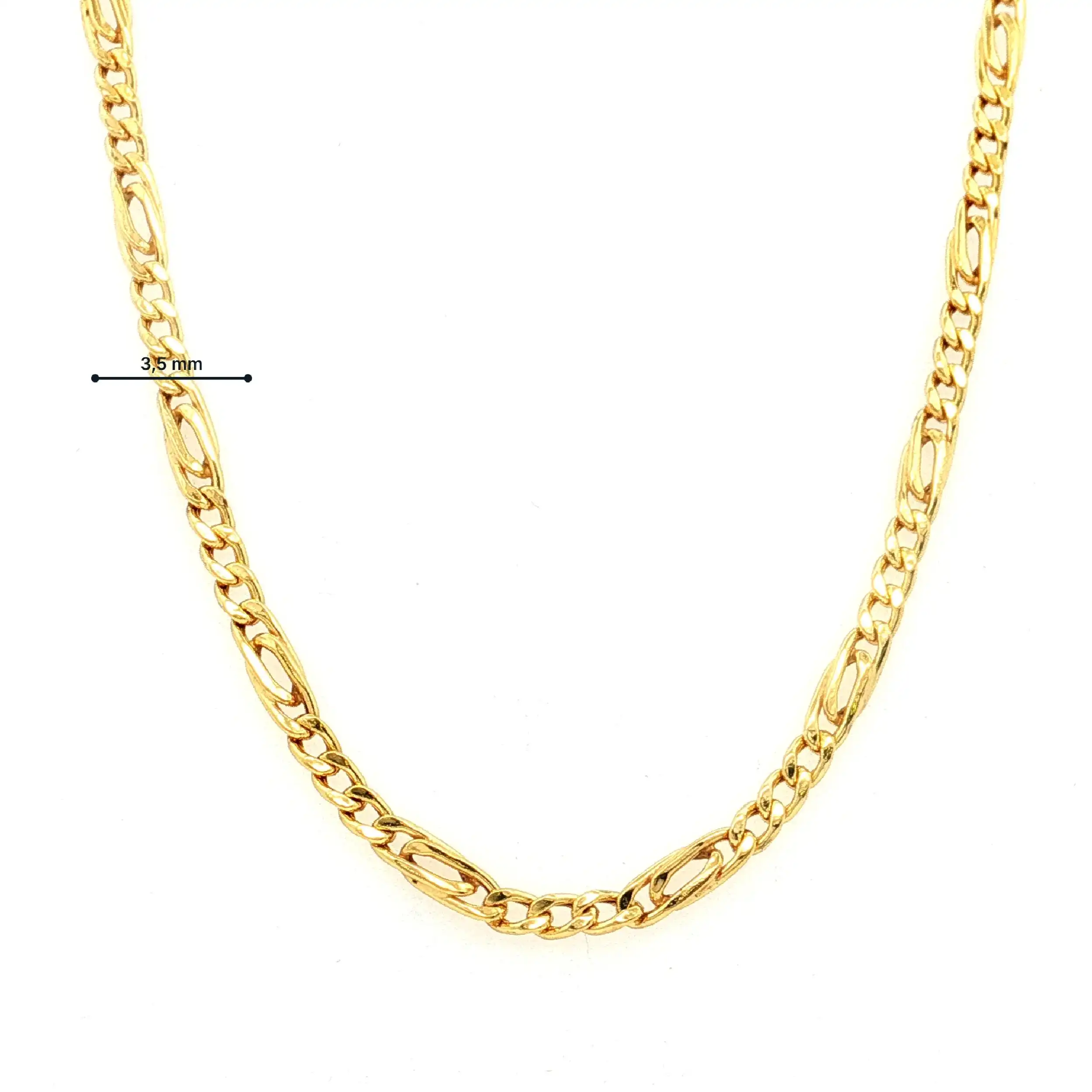 Figaro-Panzerkette Gelbgold