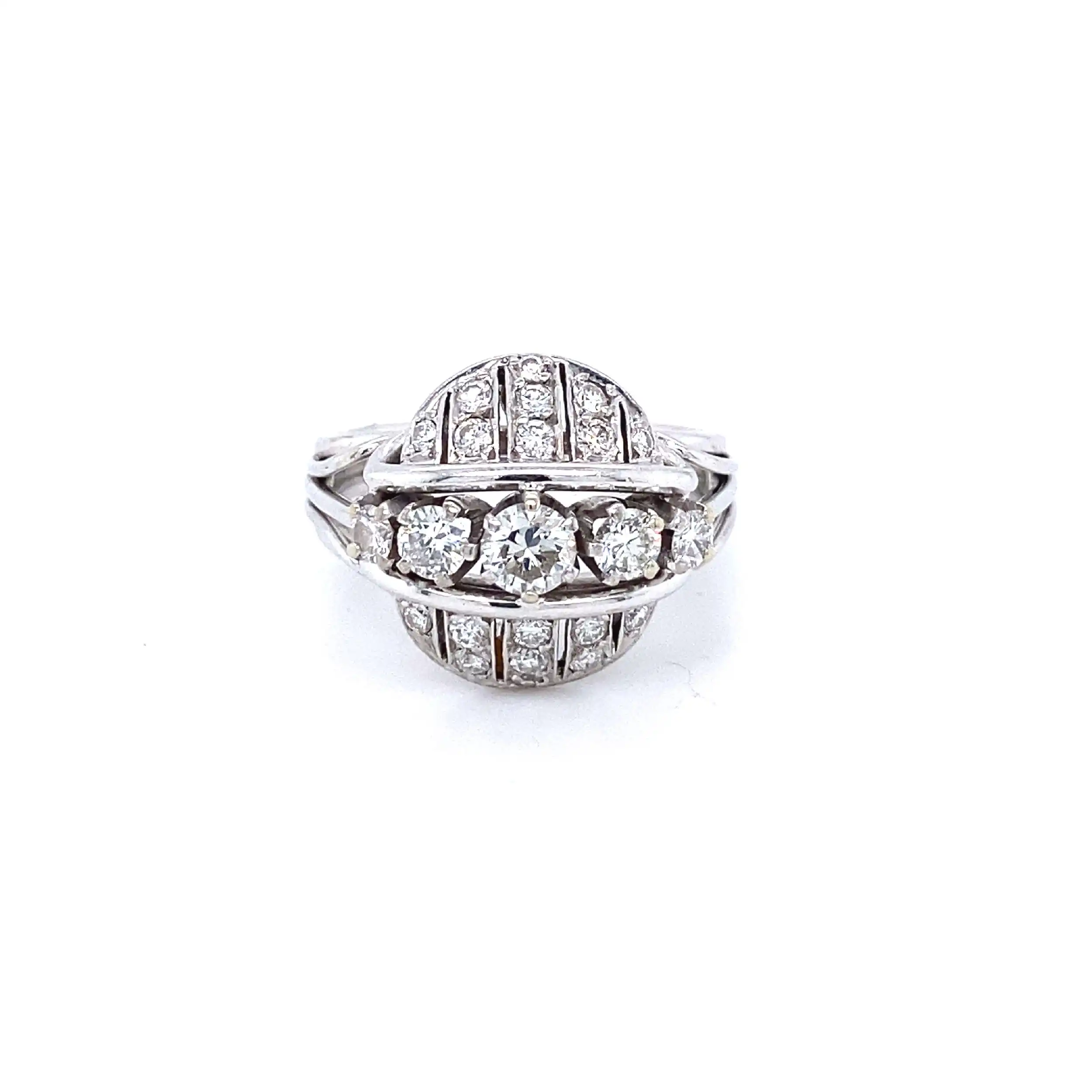 Ring Weißgold mit Brillanten