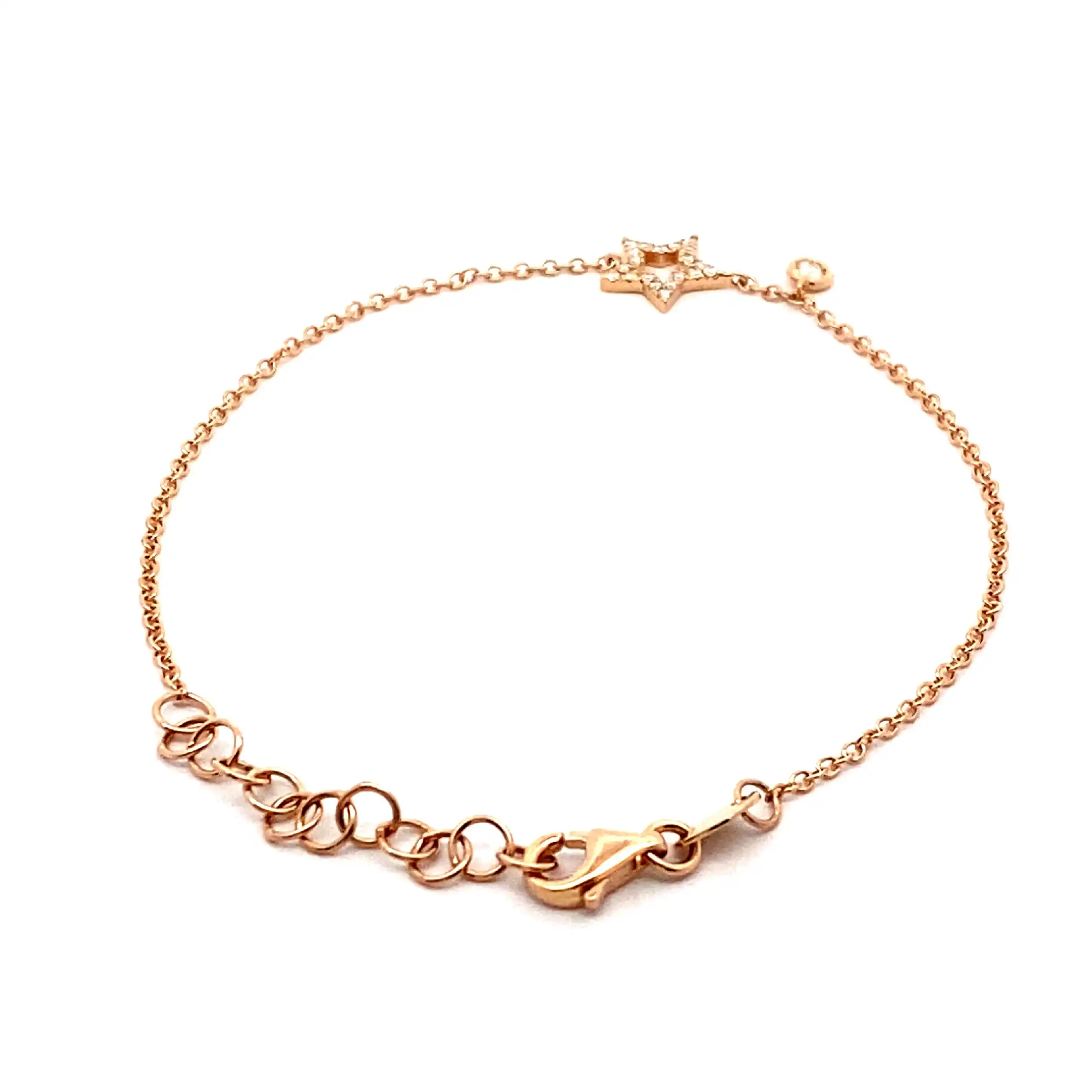 Armband Roségold mit Brillant Rüschenbeck Armband Roségold mit Brillant Rüschenbeck