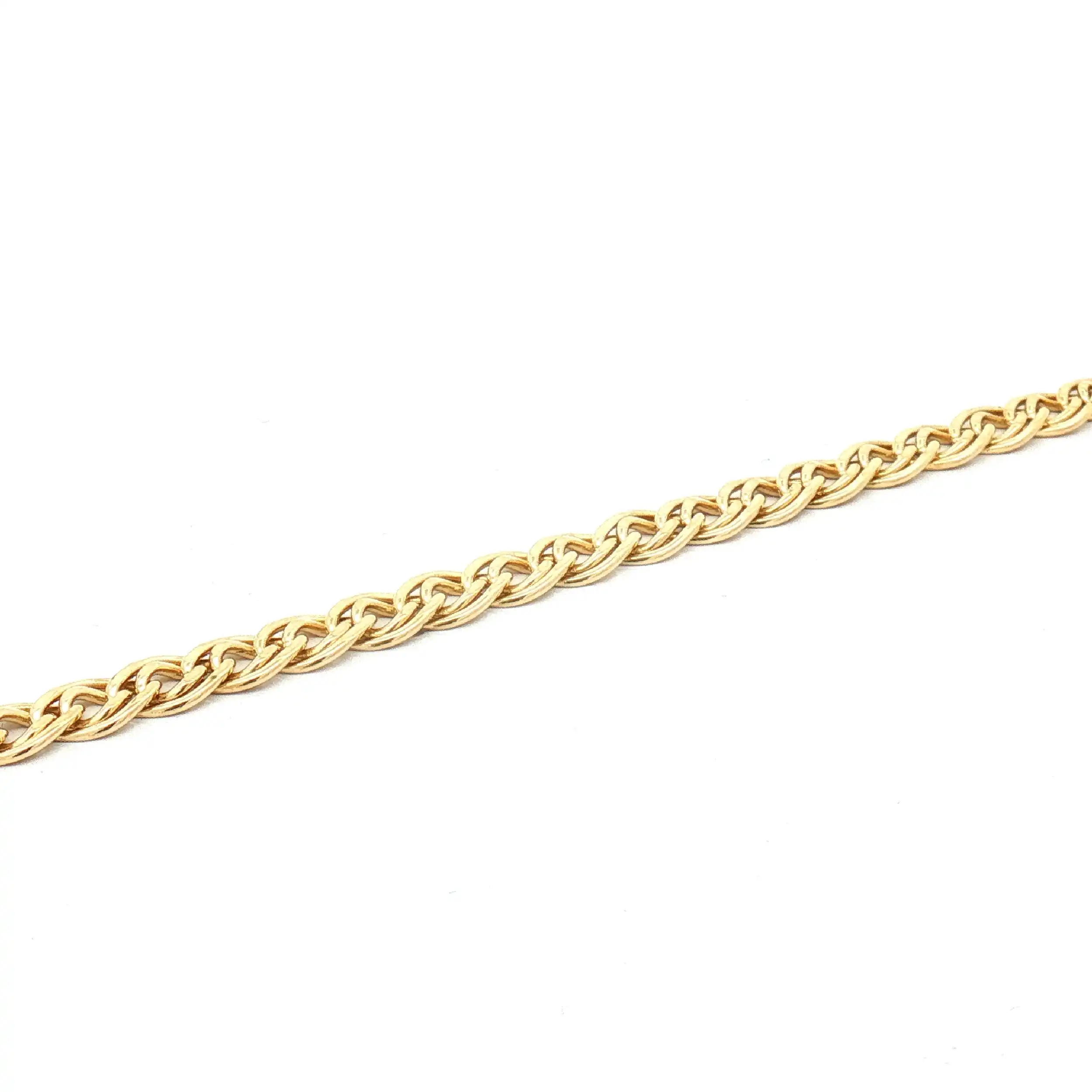 Doppelpanzerarmband Gelbgold Doppelpanzerarmband Gelbgold