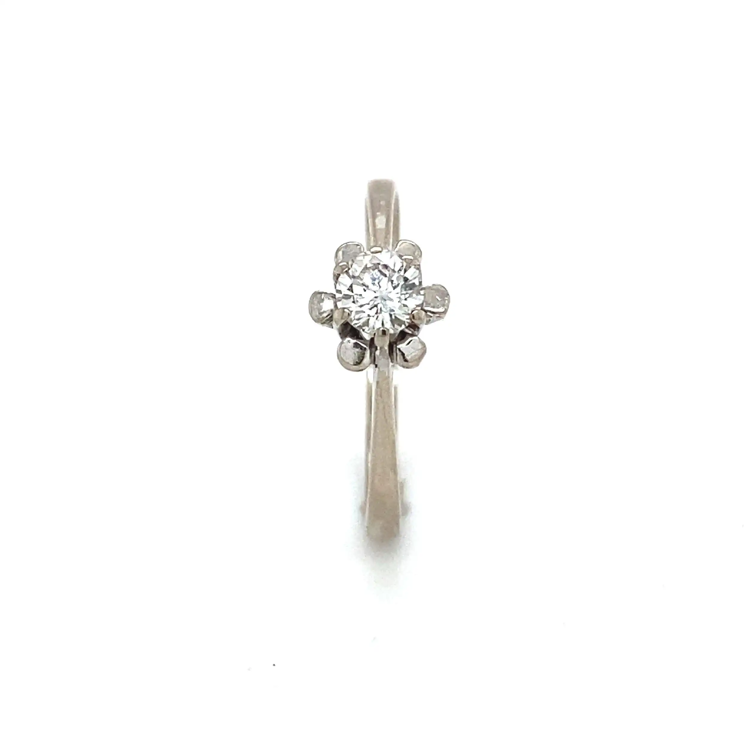 Ring Weißgold mit Brillant