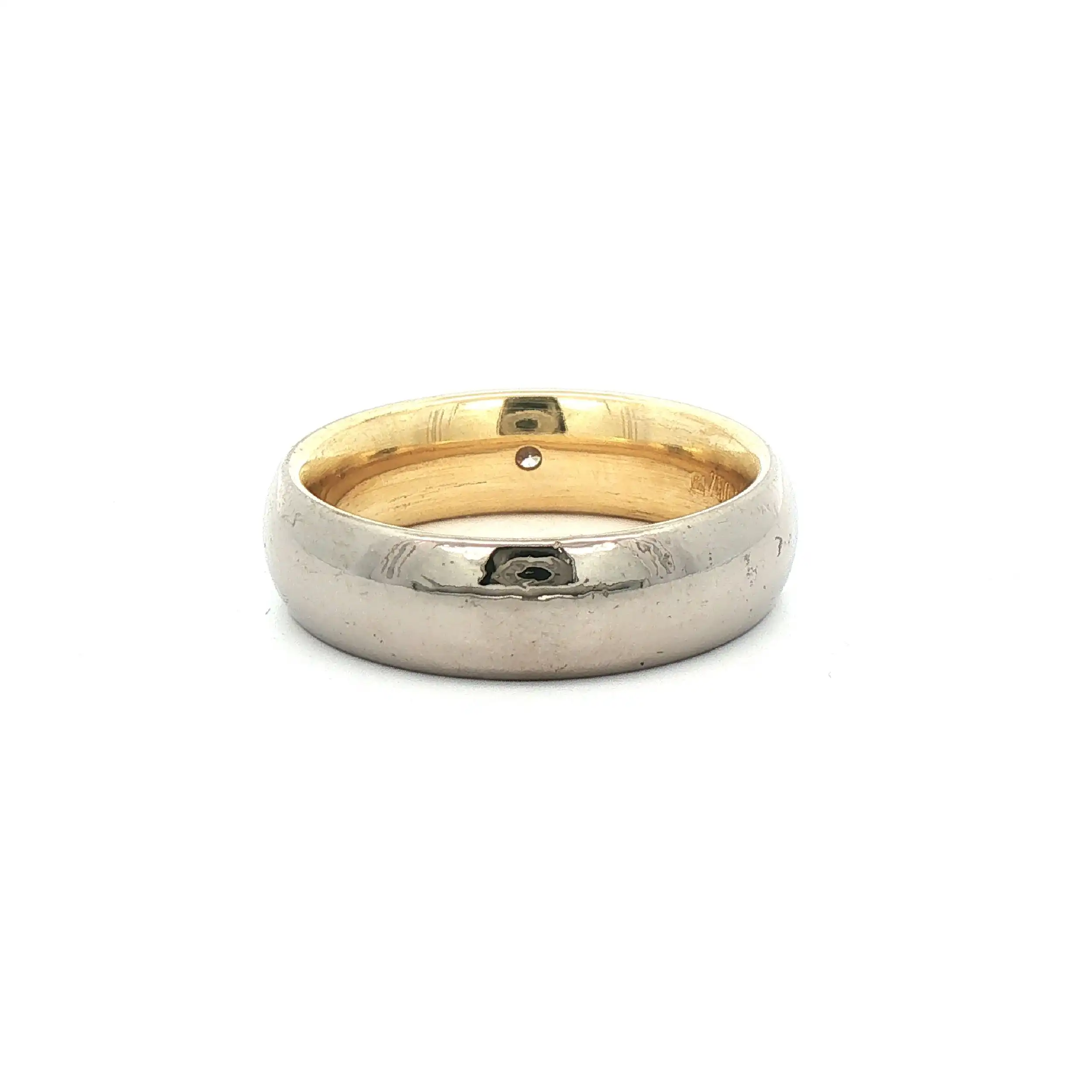 Ring Bicolor mit Brillanten