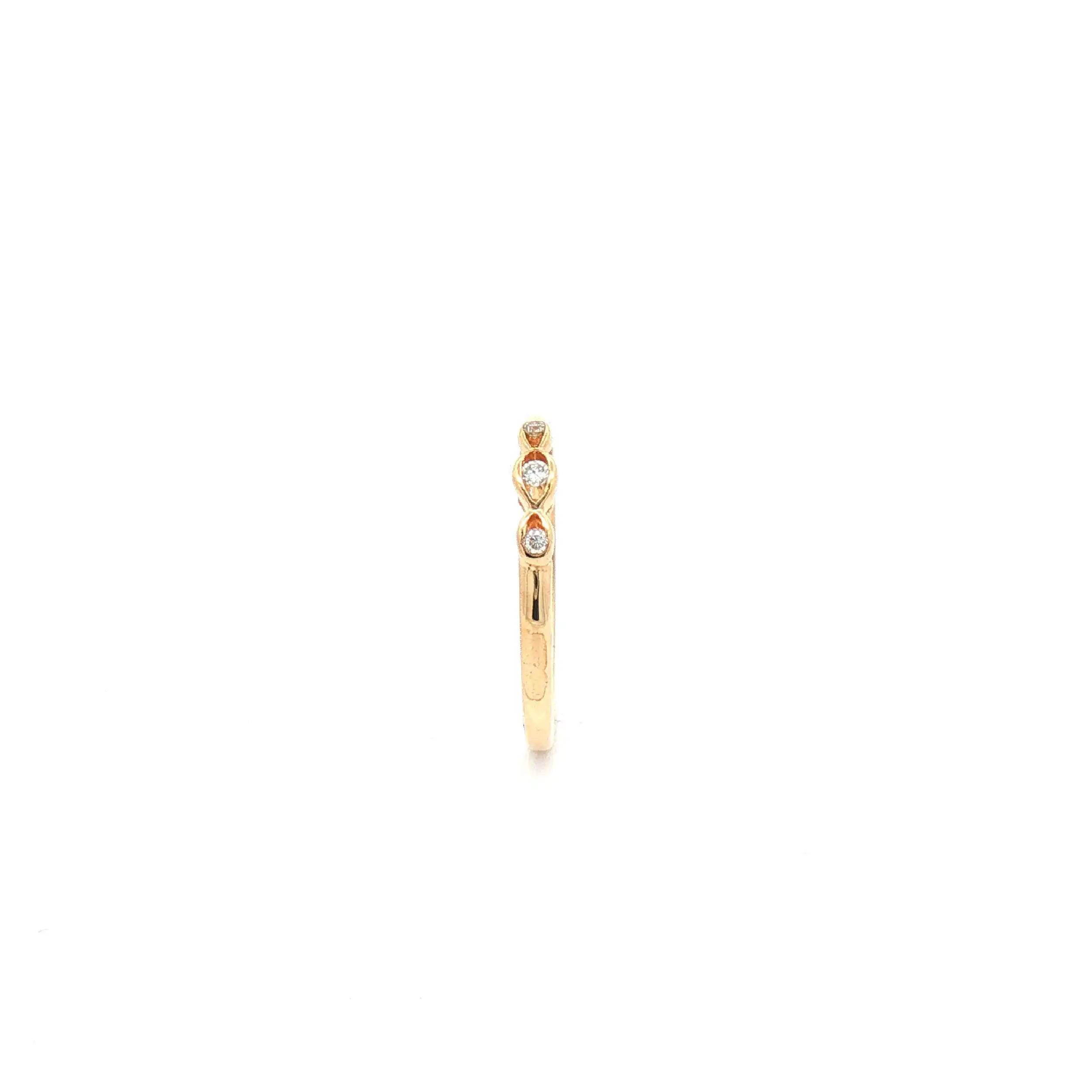 Ring Gelbgold mit Brillanten