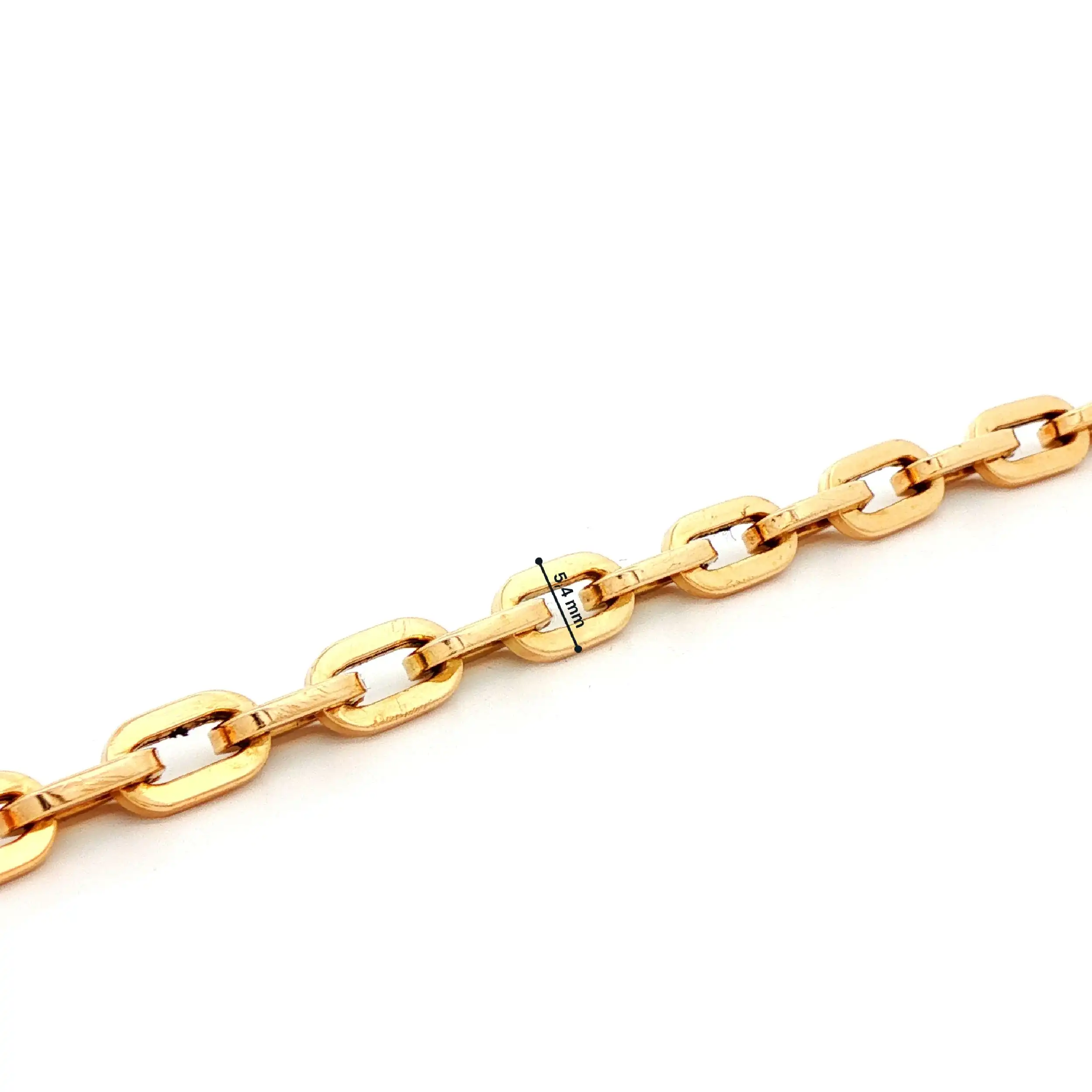 Ankerarmband Gelbgold halbmassiv Ankerarmband Gelbgold halbmassiv
