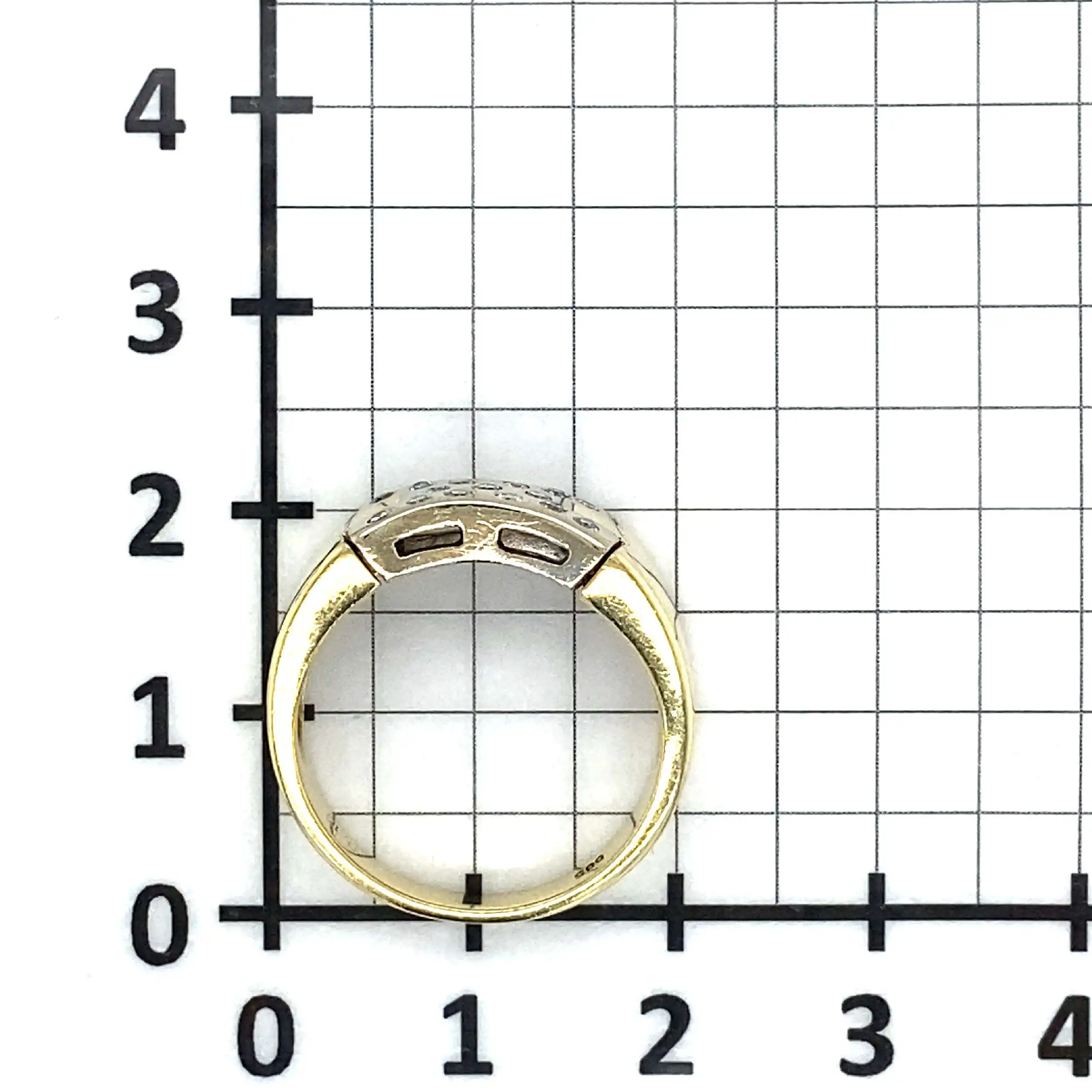 Ring Bicolor mit Brillanten Ring Bicolor mit Brillanten