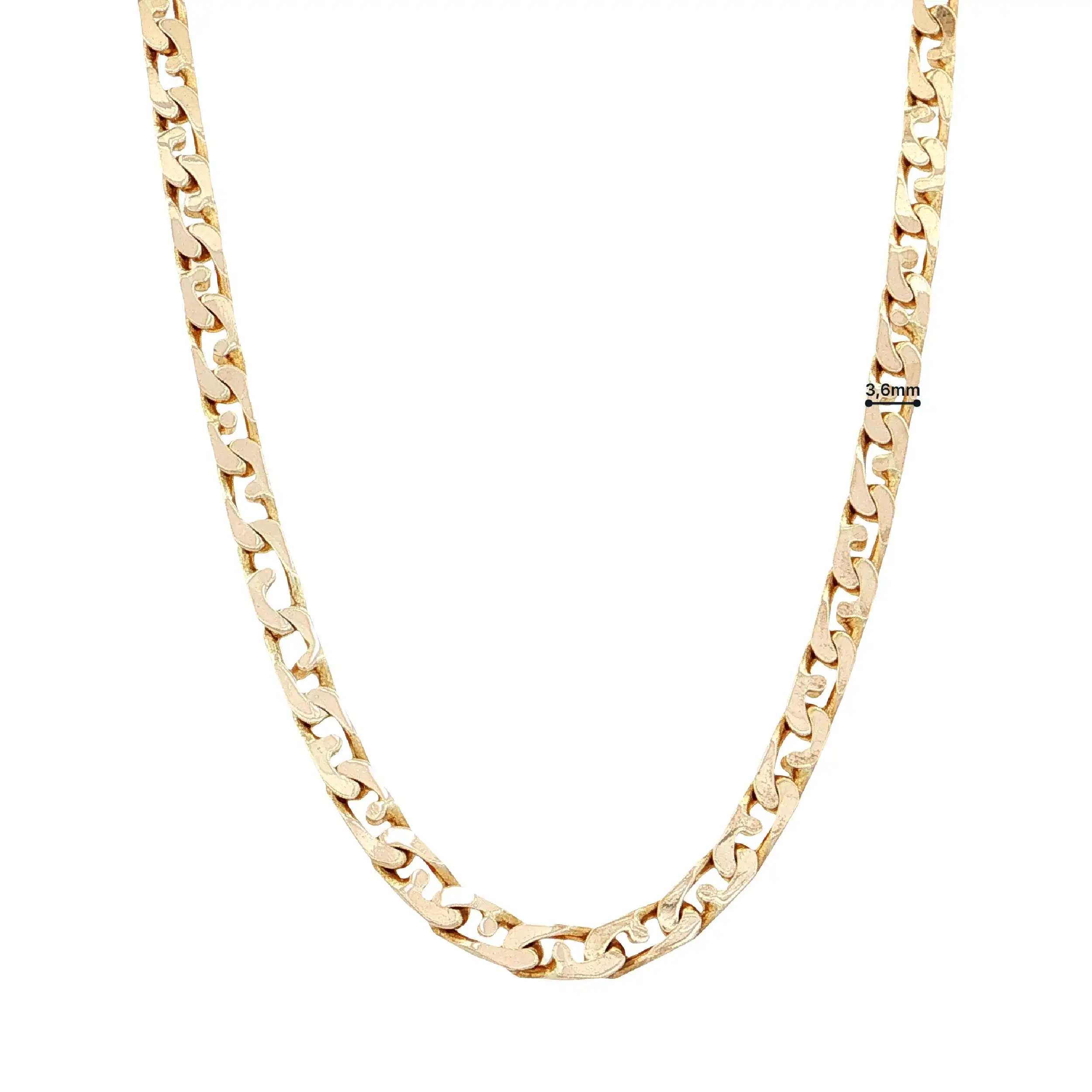 Panzerkette Gelbgold