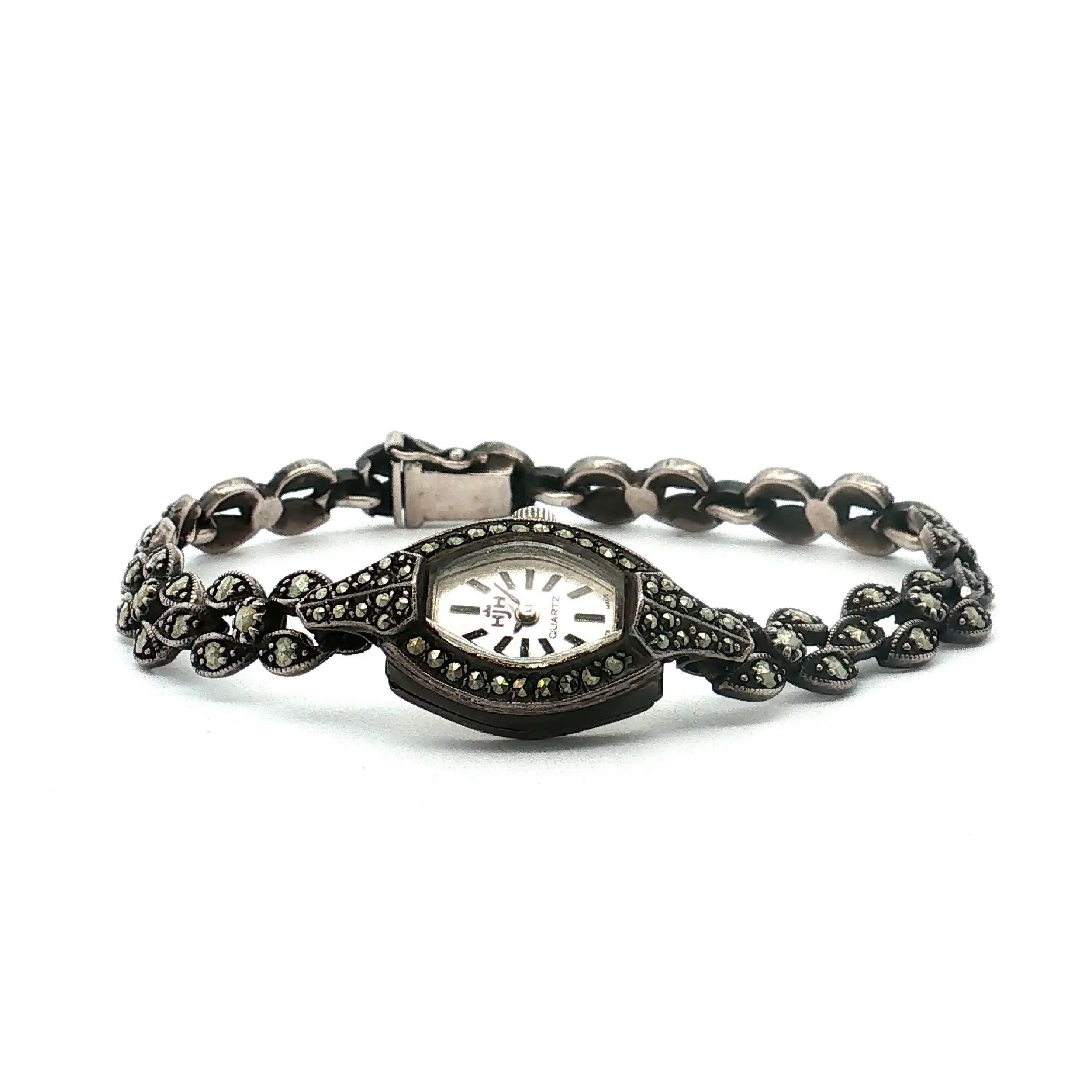 Armbanduhr mit Markasitsteinen