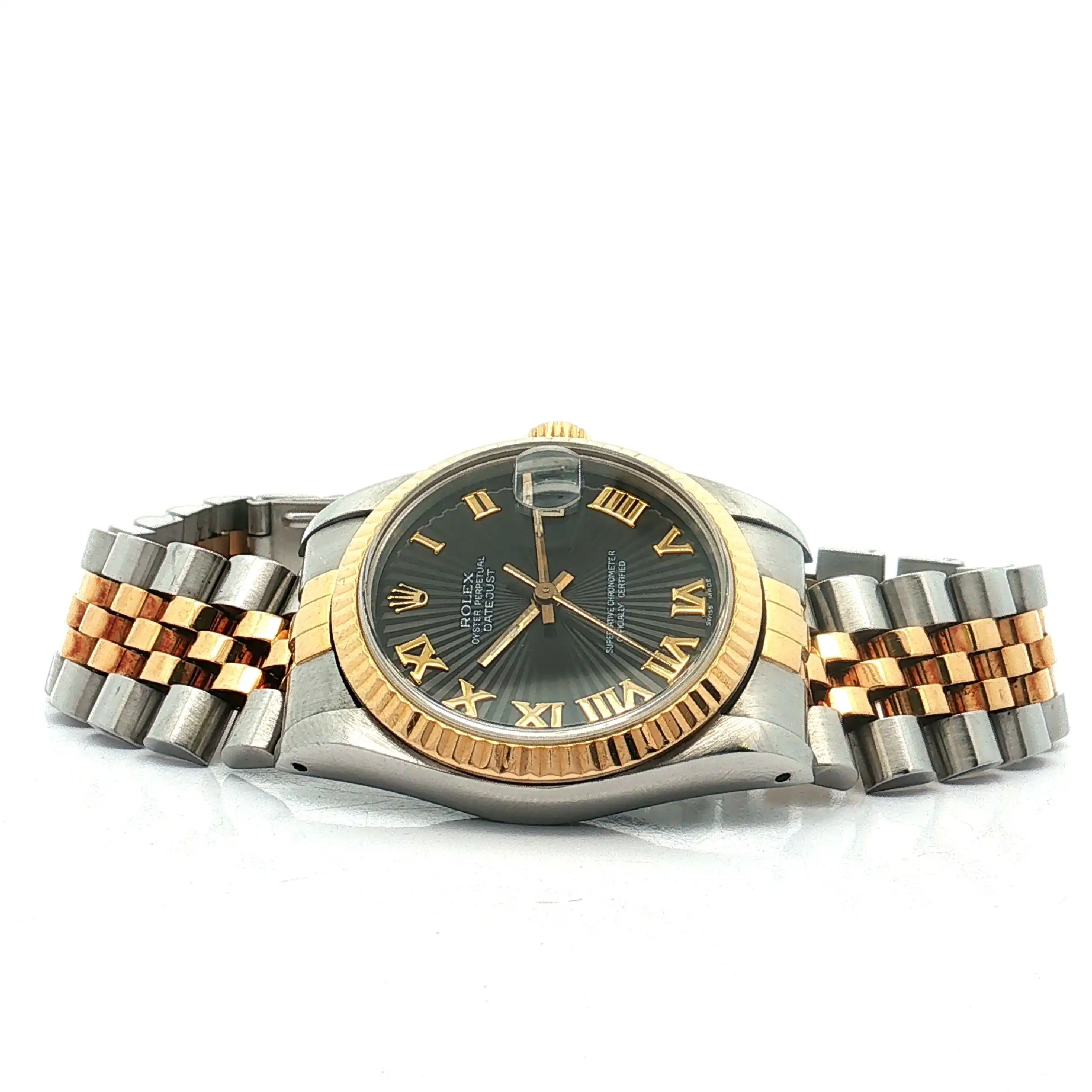 Damenuhr Rolex Datejust 31 Oyster Fullset Gold Stahl