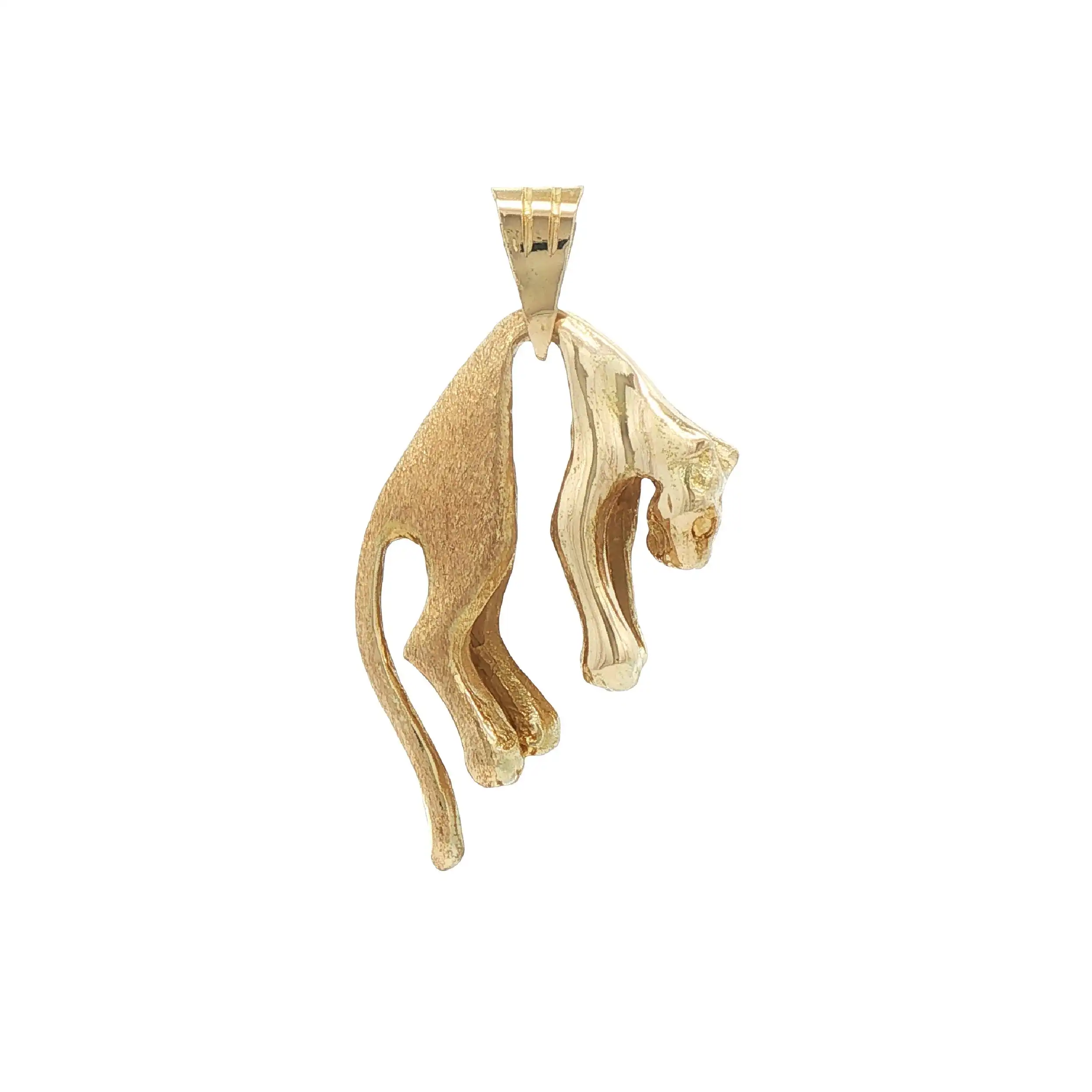 Anhänger Gelbgold Panther Anhänger Gelbgold Panther