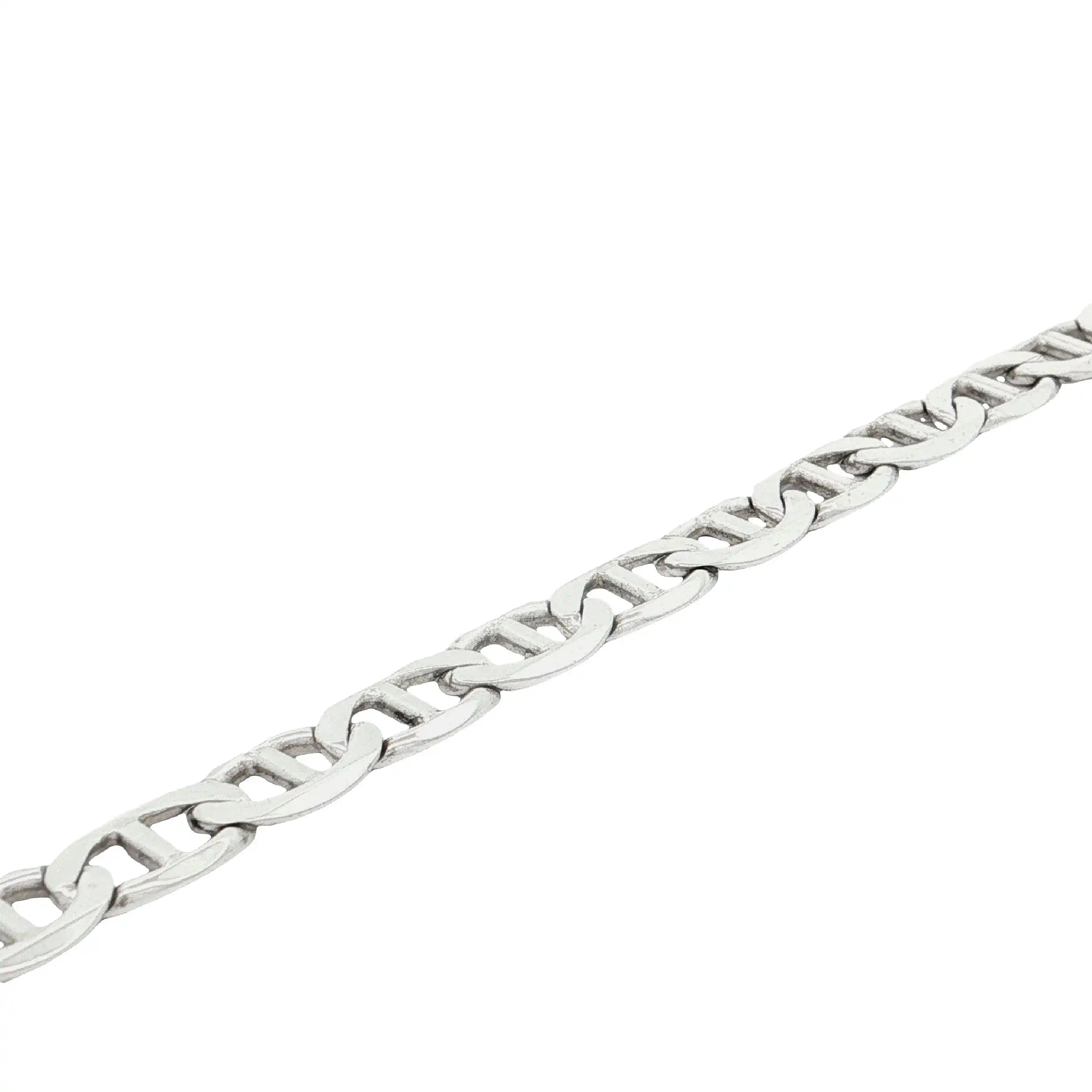 Stäbchenpanzerarmband Silber