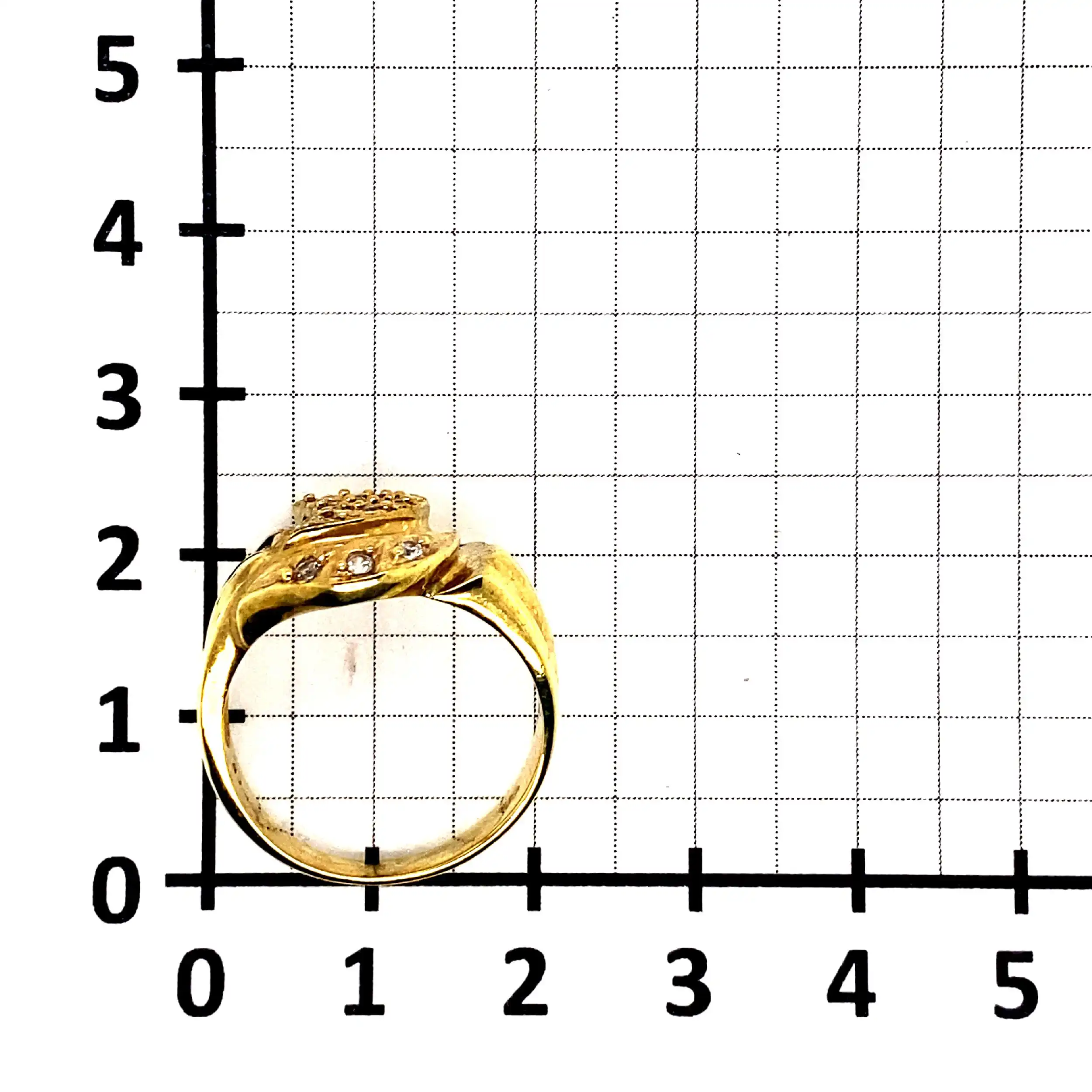 Ring Gelbgold mit Zirkonia