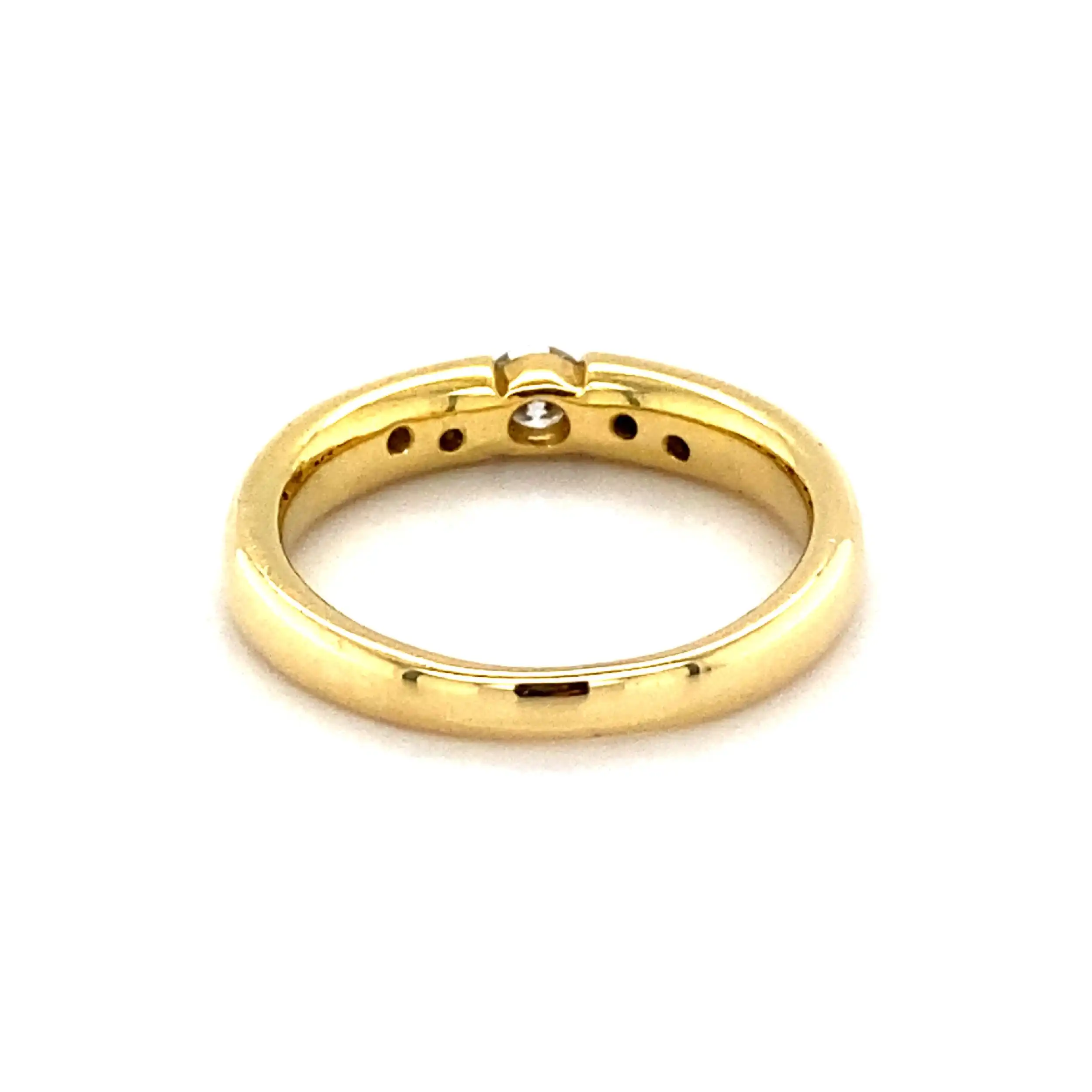 Ring Gelbgold mit Brillanten Ring Gelbgold mit Brillanten