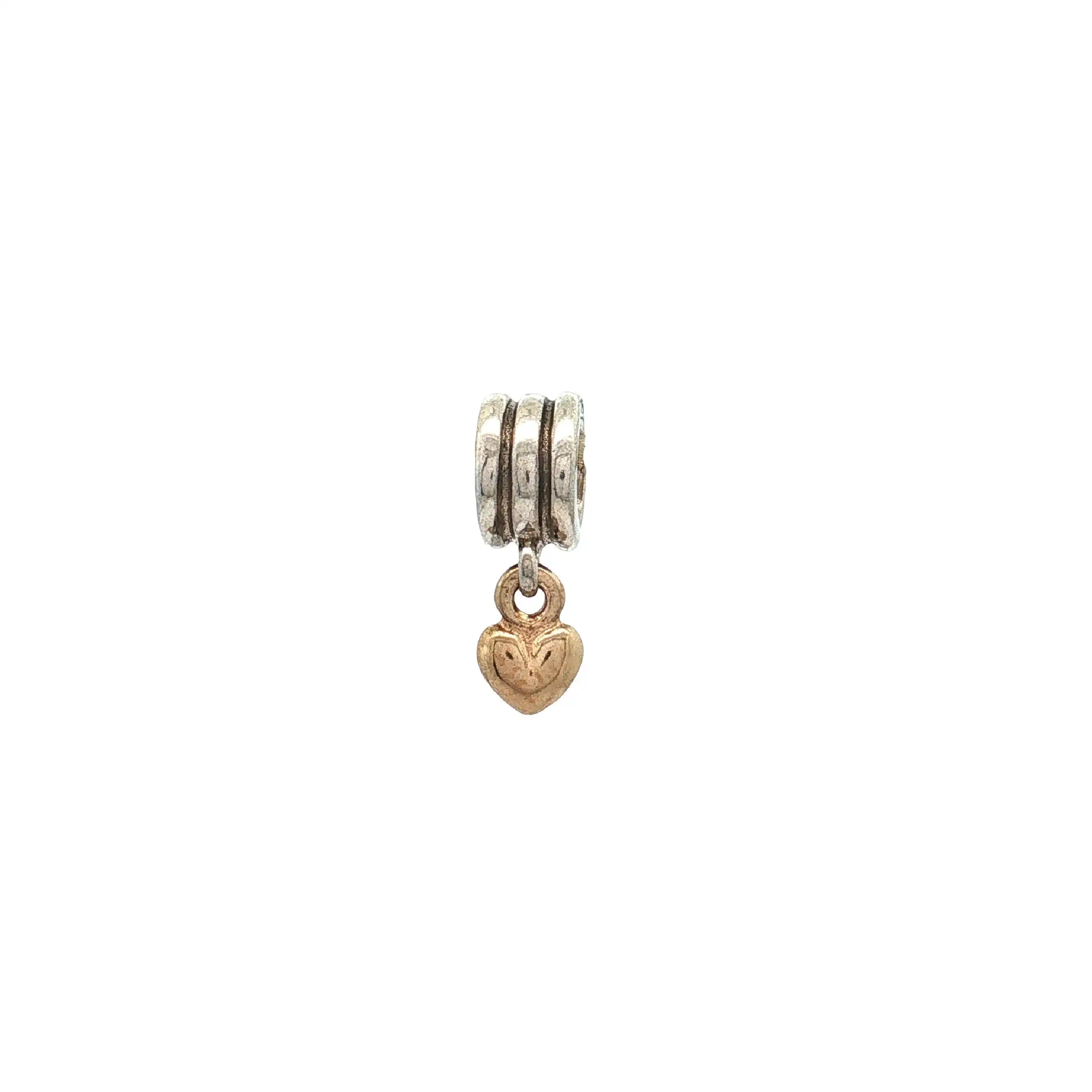Pandora Charm hängendes Herz 925/585 Pandora Charm hängendes Herz 925/585